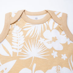 Organic Cotton Jumpsuit Romper Set