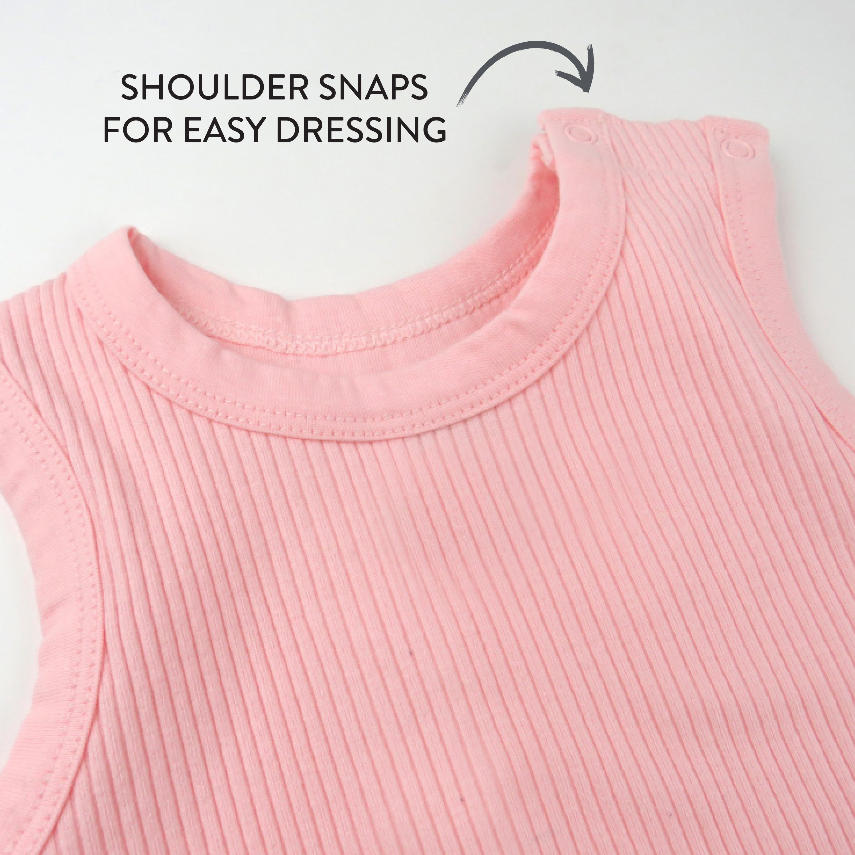 Organic Cotton Jumpsuit Coverall Set