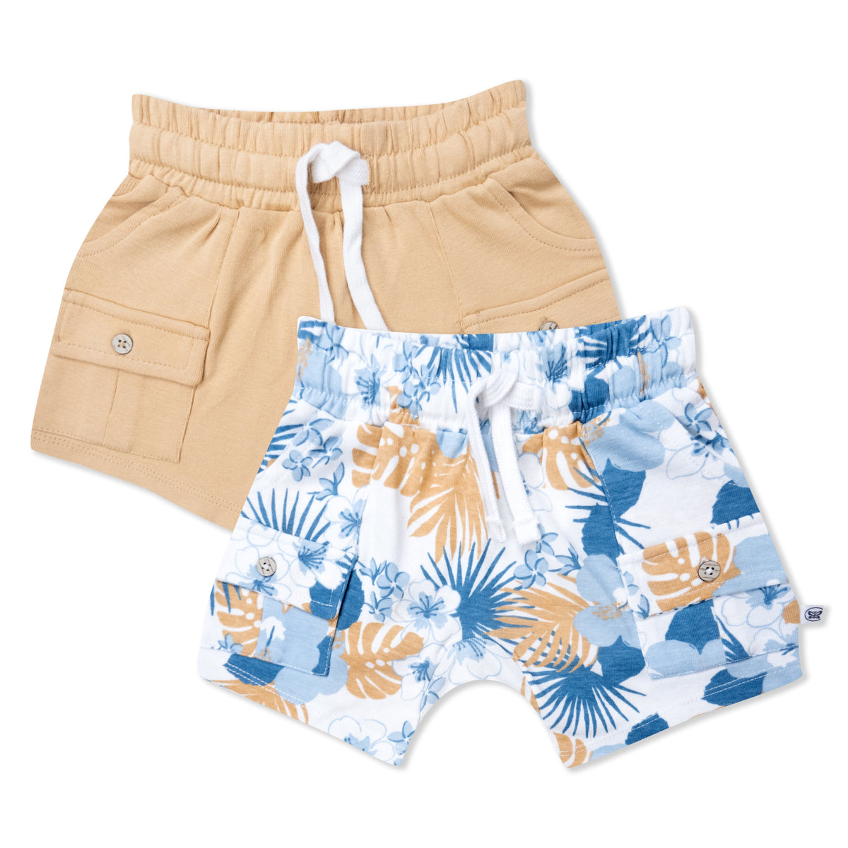 2-Pack Organic Cotton Short Set