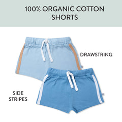 2-Pack Organic Cotton Short Set