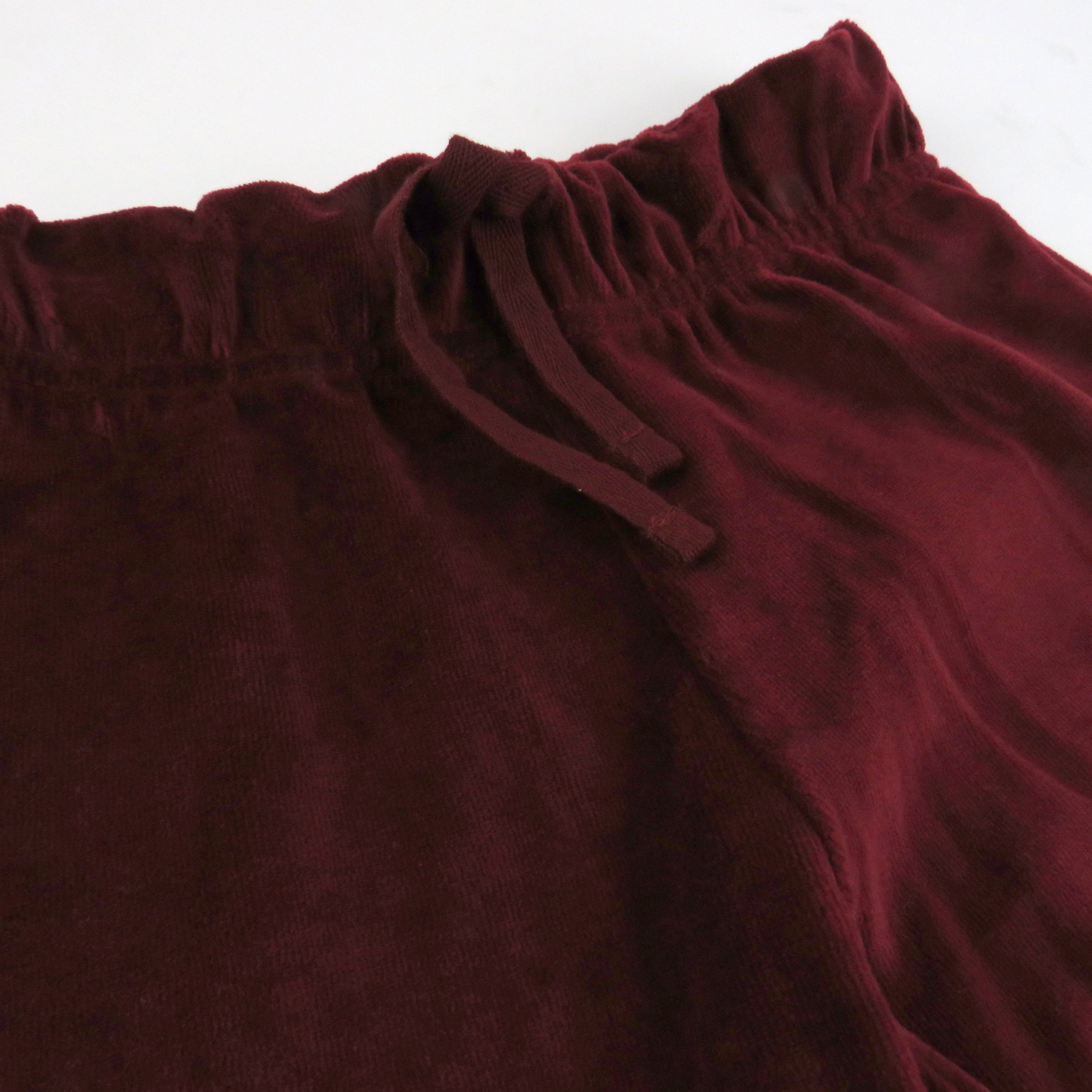 2-Piece Velour Ruffle Front Sweatsuit