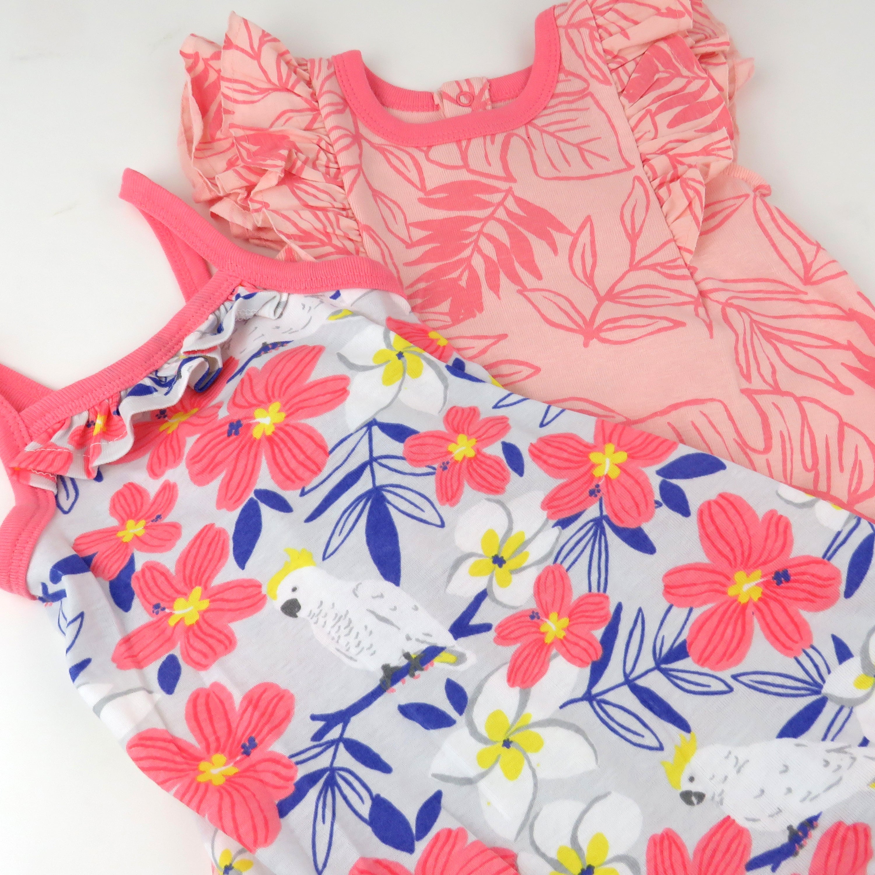 Organic Cotton Jumpsuit Romper Set