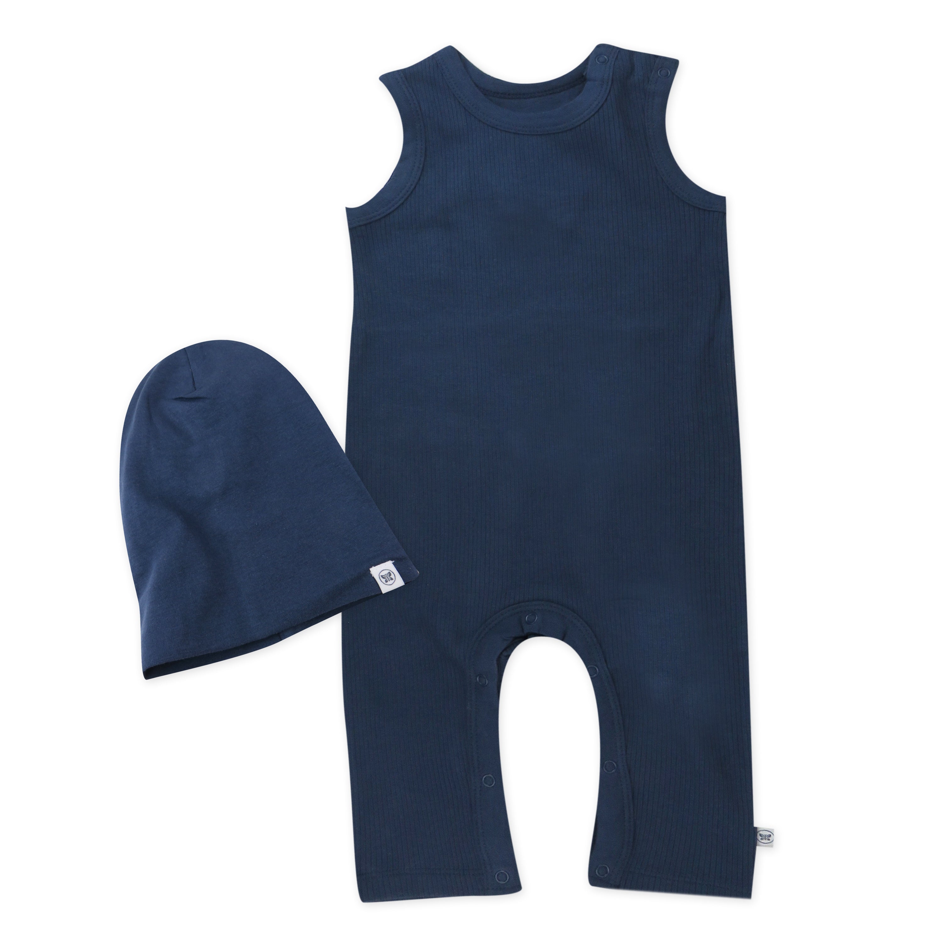 Organic Cotton Jumpsuit Coverall Set