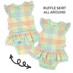 Organic Cotton Jumpsuit Romper Set