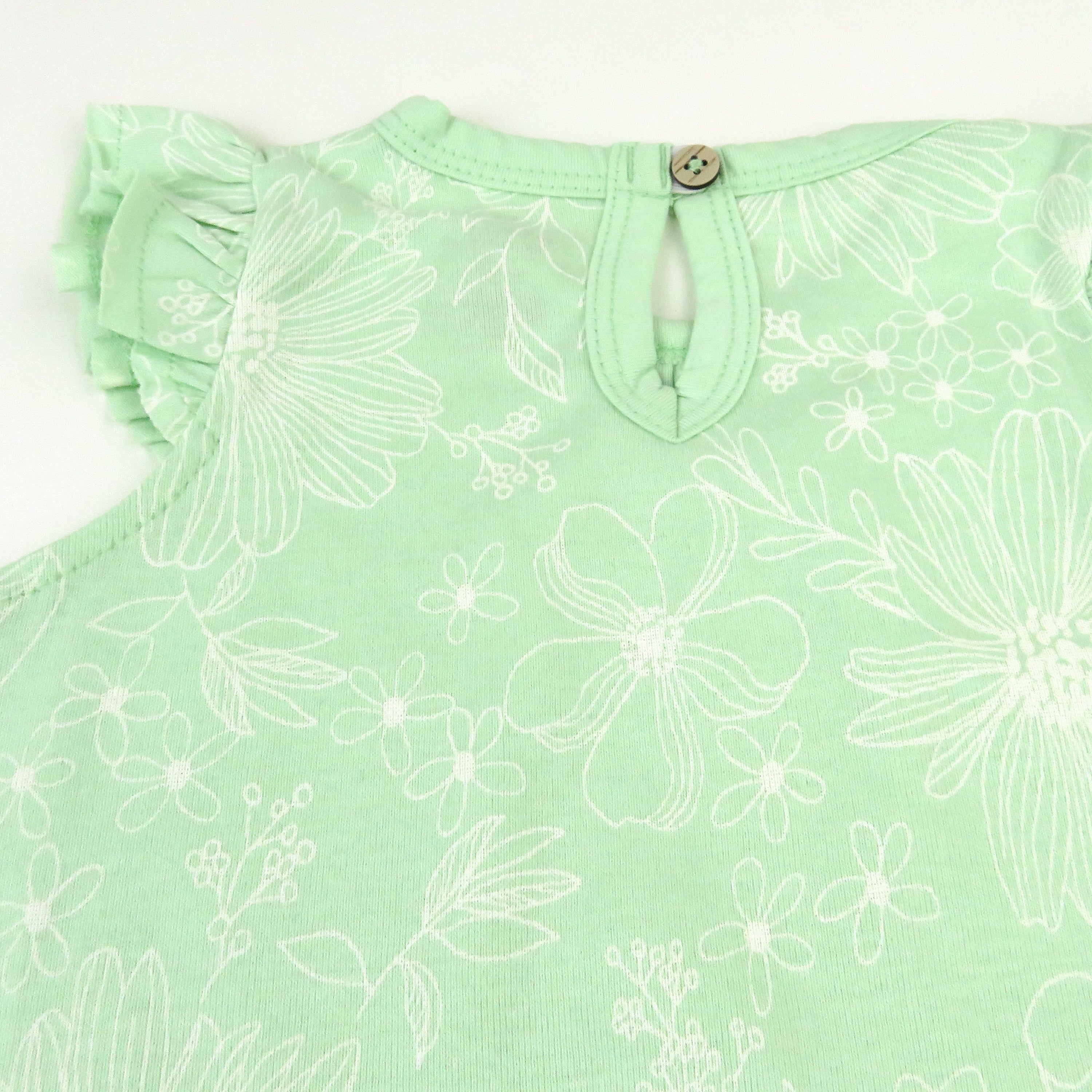 Organic Cotton Jumpsuit Romper Set