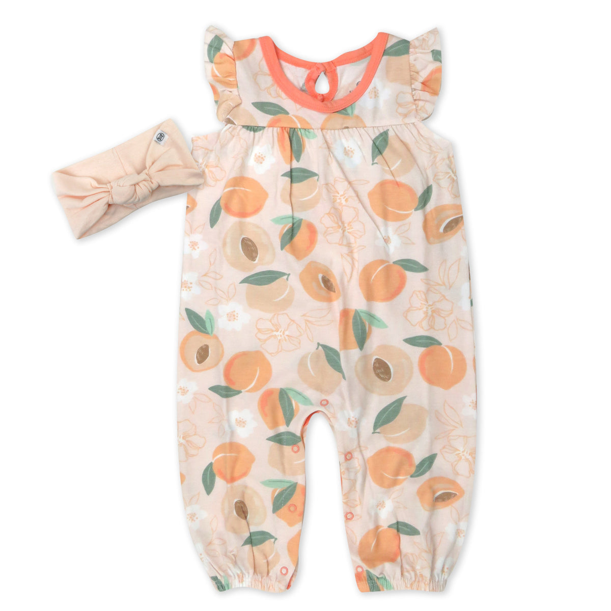 Organic Cotton Jumpsuit Coverall Set