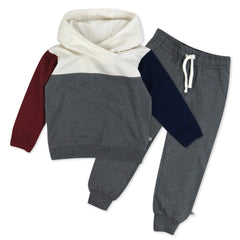2-Piece Fleece Hoodie and Sweatpant Set
