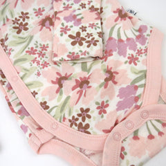 2-Piece Long Sleeve Organic Cotton Bodysuit & Side Snap Bodysuit