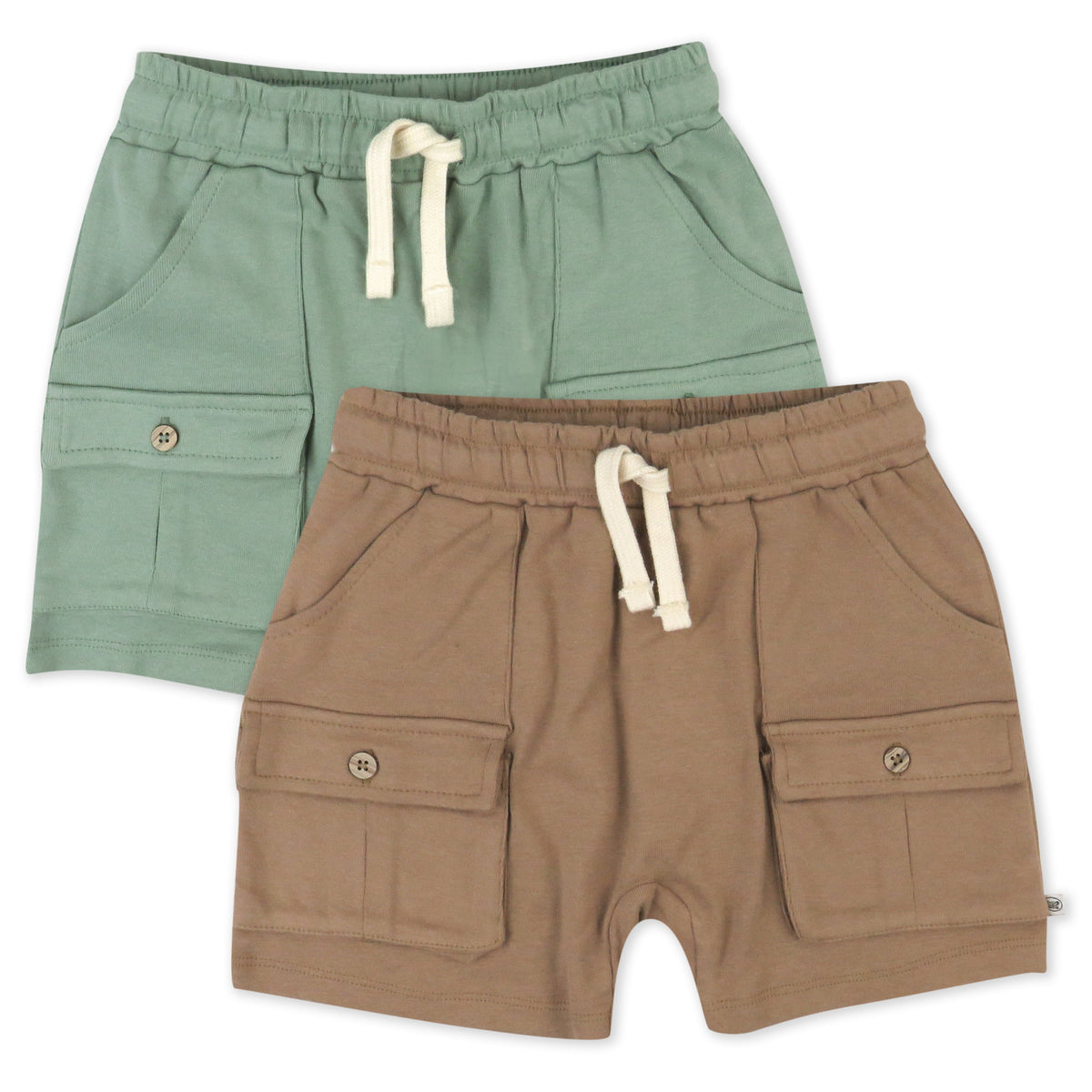 2-Pack Organic Cotton Short Set