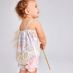 Organic Cotton Jumpsuit Romper Set