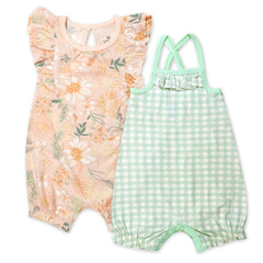 Organic Cotton Jumpsuit Romper Set