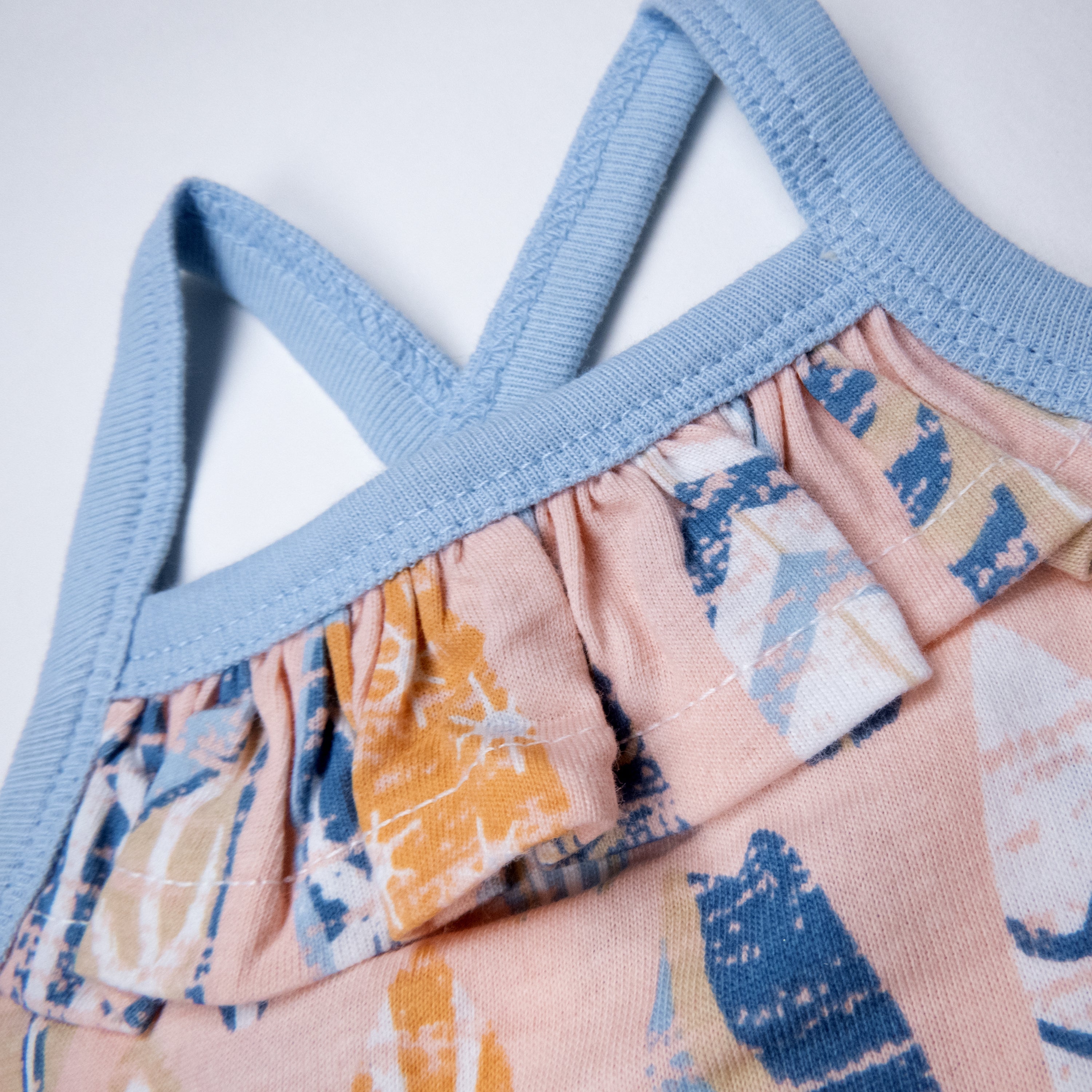 Organic Cotton Jumpsuit Romper Set