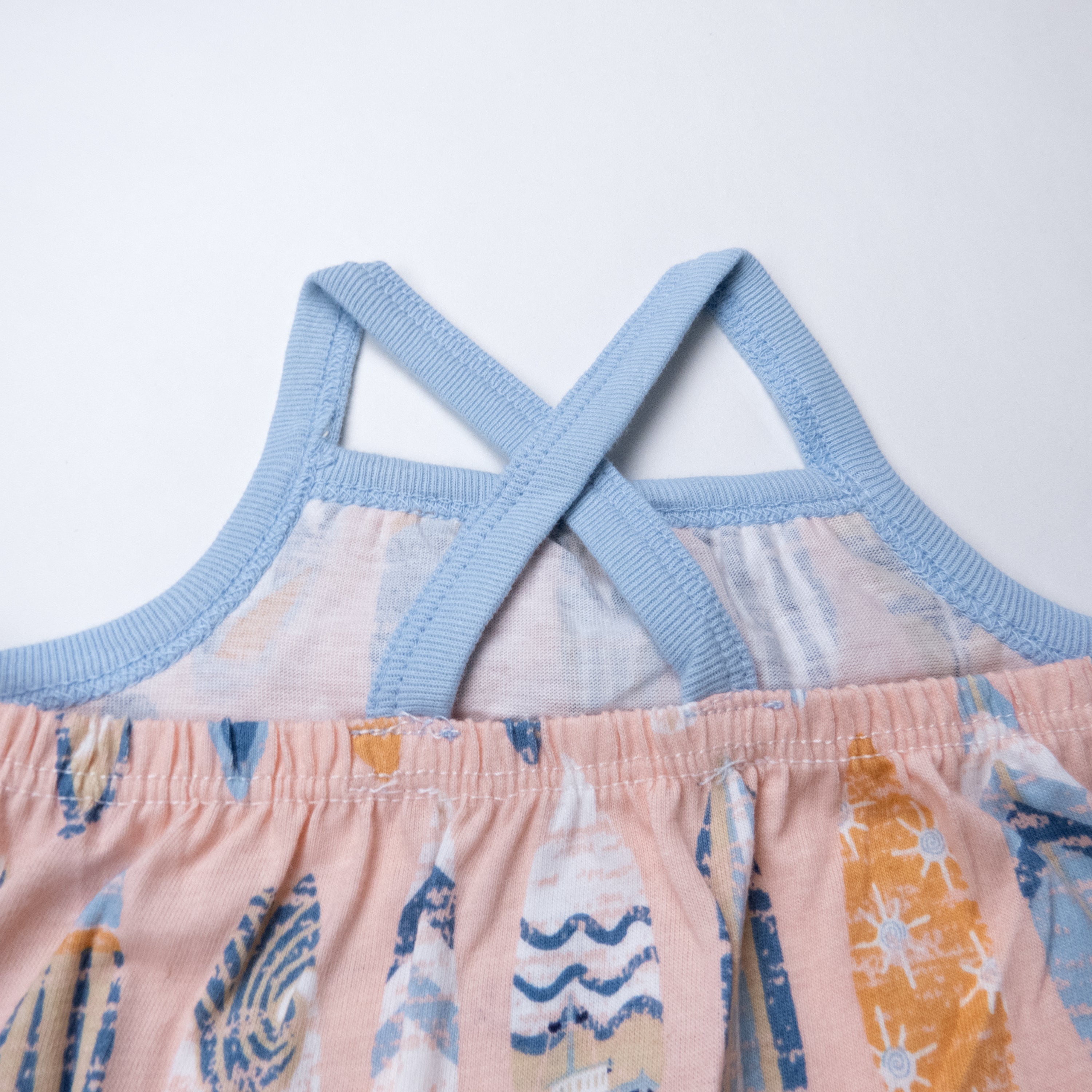 Organic Cotton Jumpsuit Romper Set