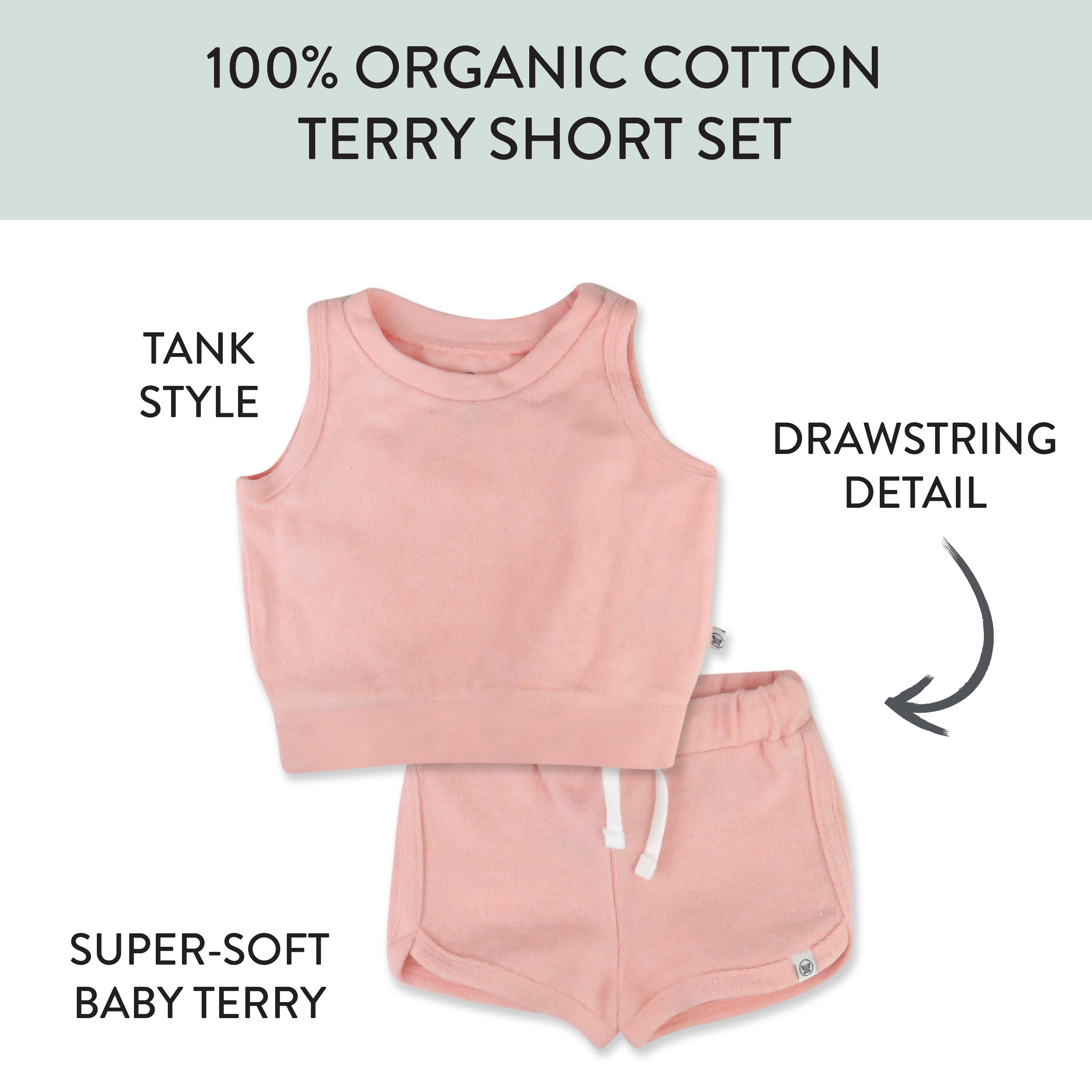 Terry Tank and Short Set