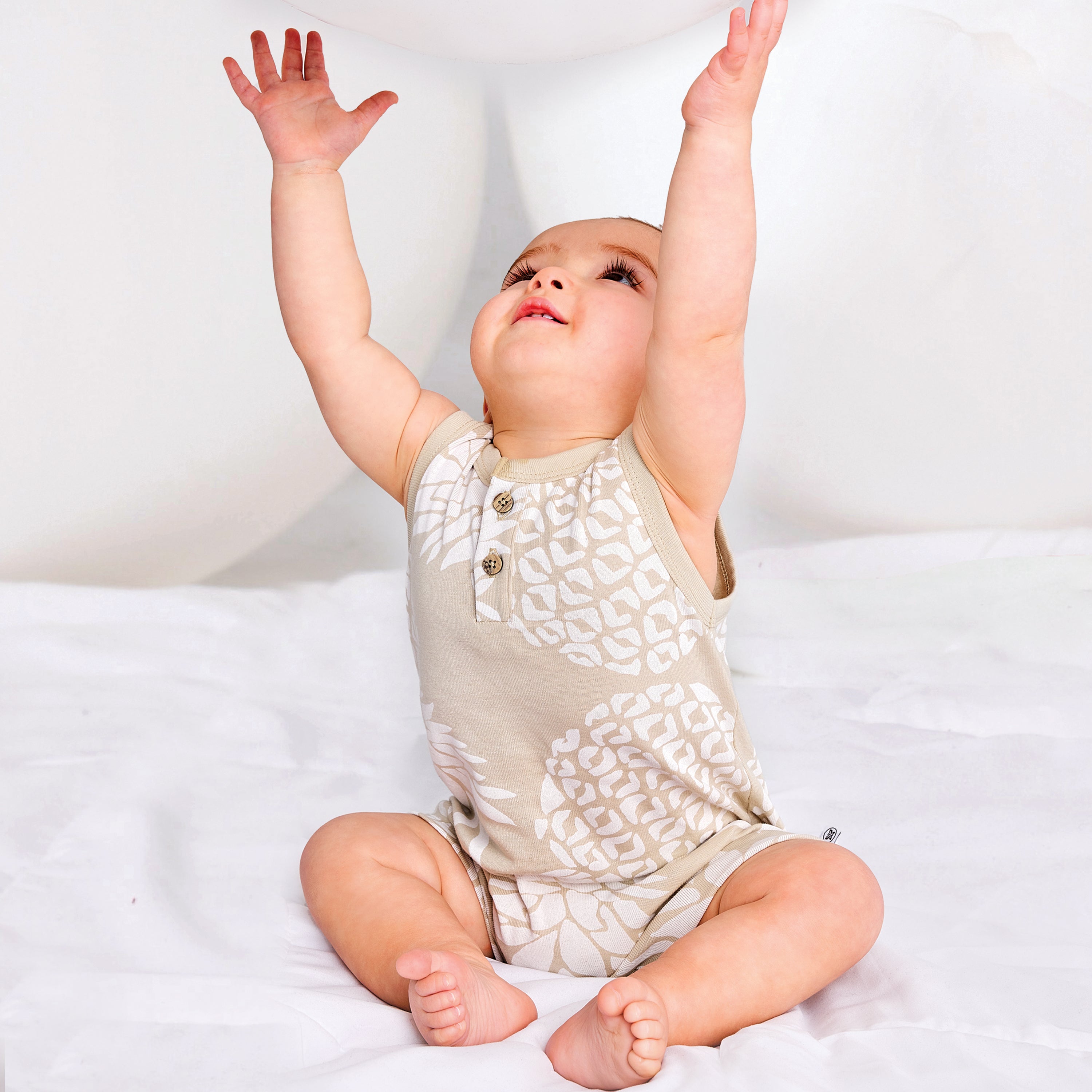 Organic Cotton Jumpsuit Romper Set