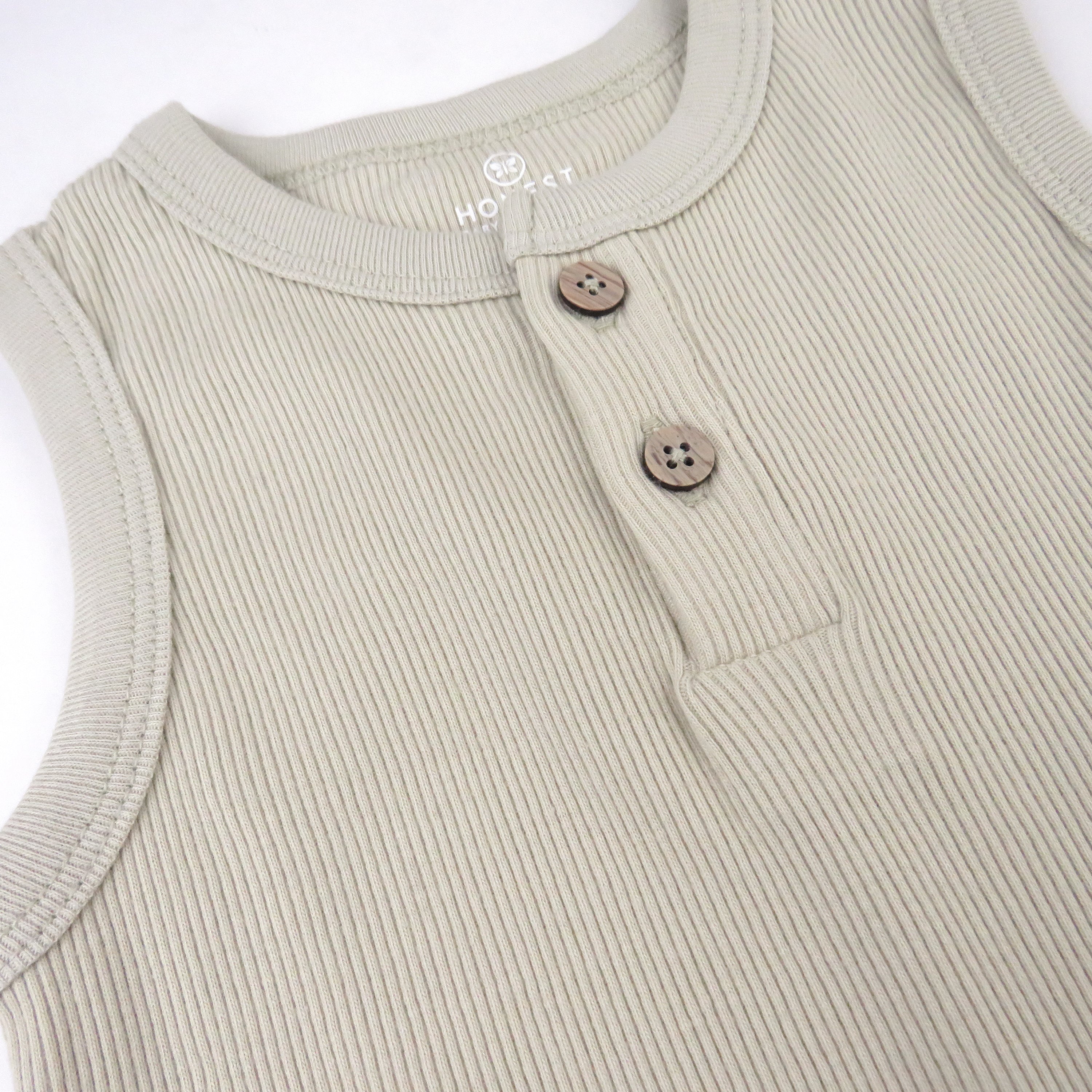 Organic Cotton Jumpsuit Romper Set