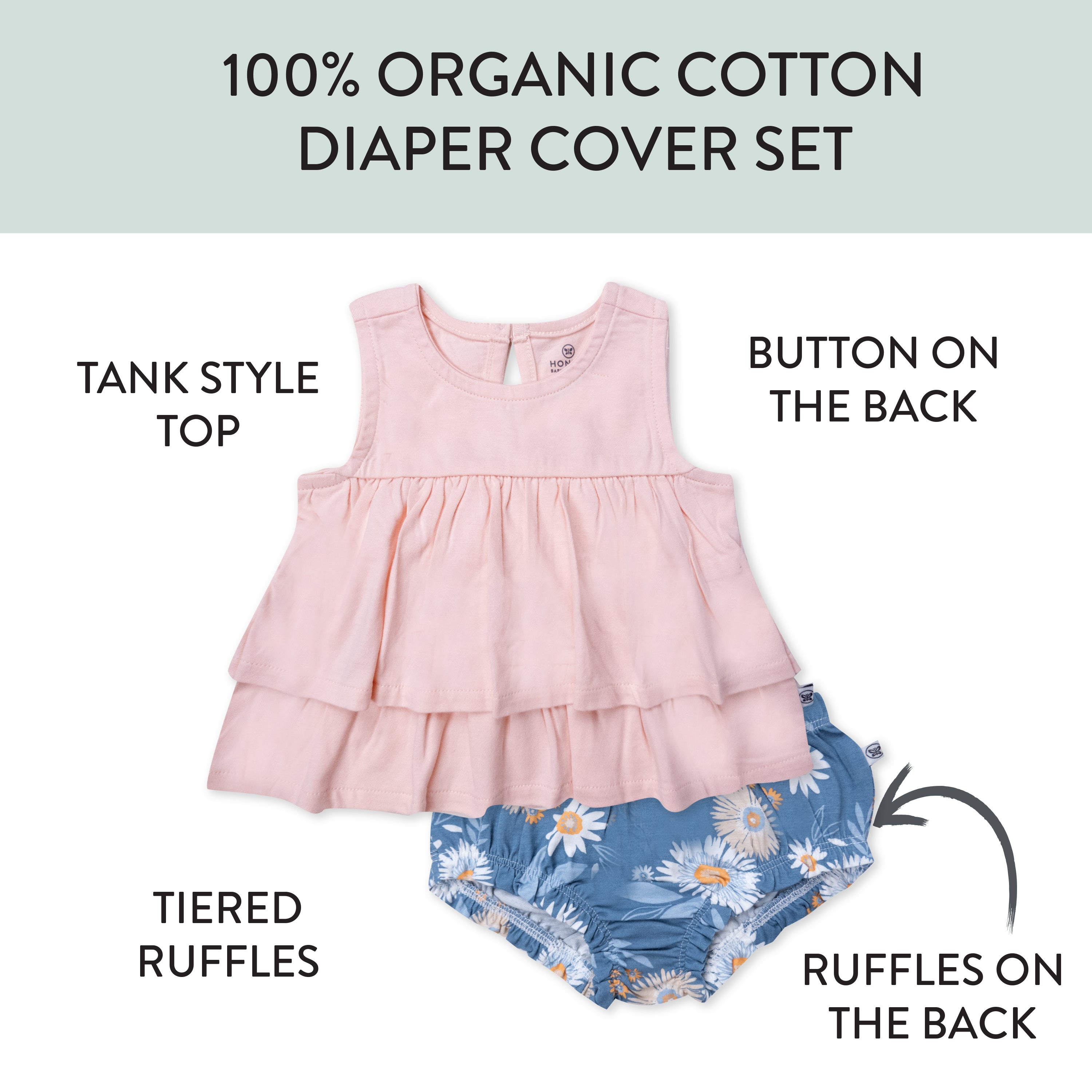 2-Piece Top with Diaper Cover