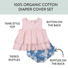 2-Piece Top with Diaper Cover
