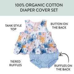 2-Piece Top with Diaper Cover