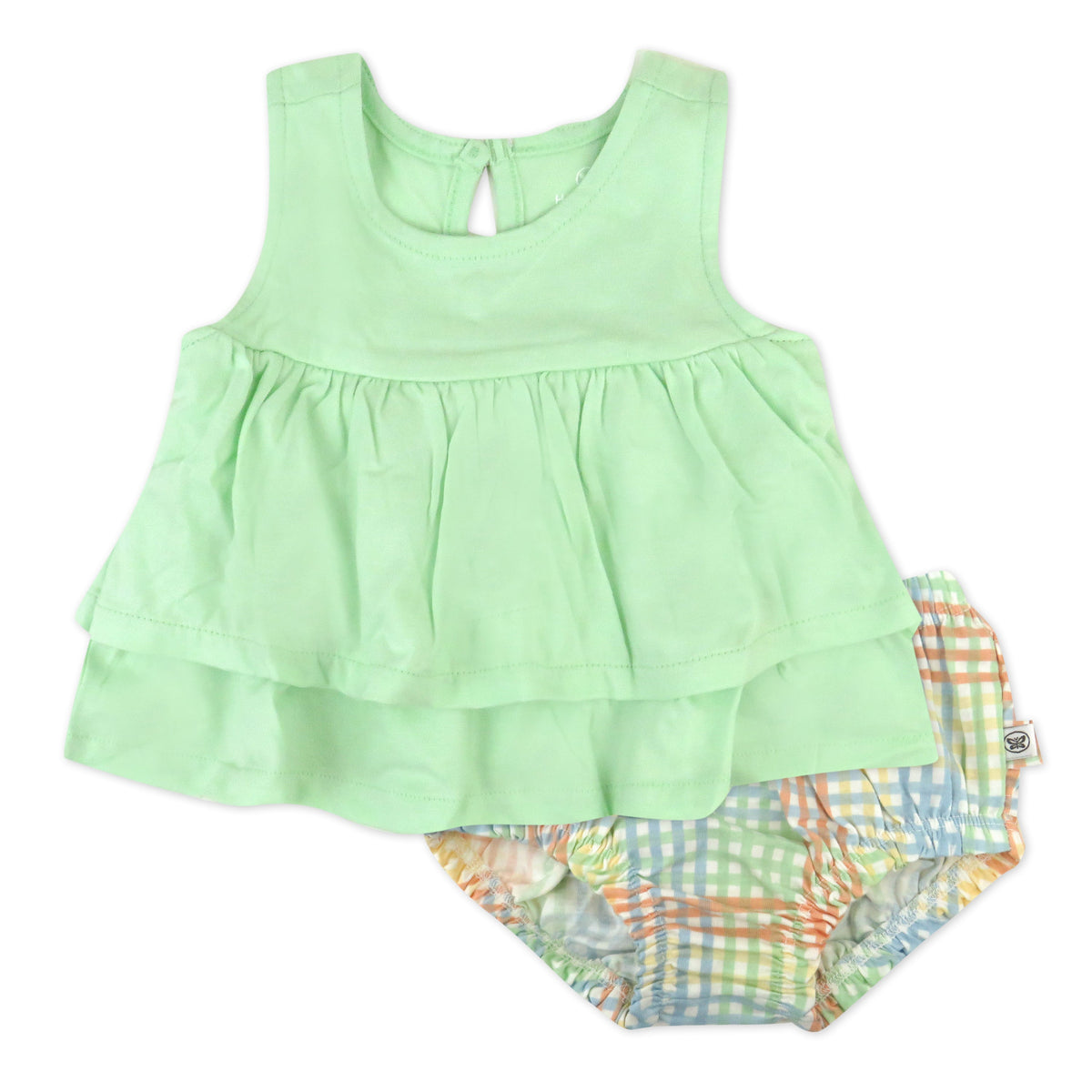 2-Piece Top with Diaper Cover