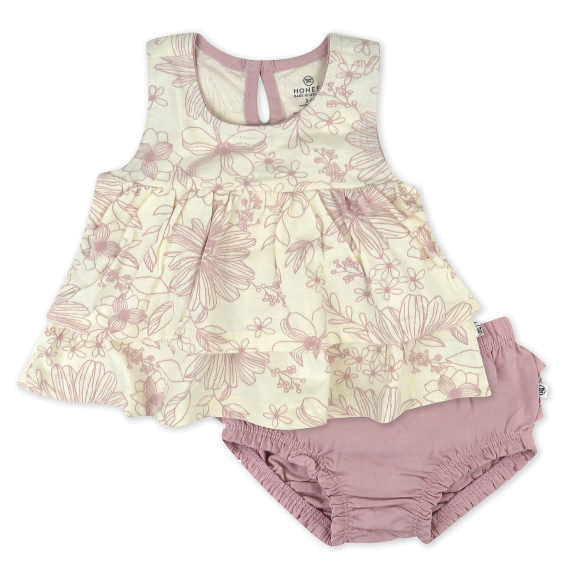2-Piece Top with Diaper Cover