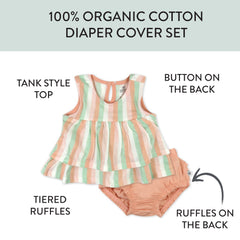 2-Piece Top with Diaper Cover