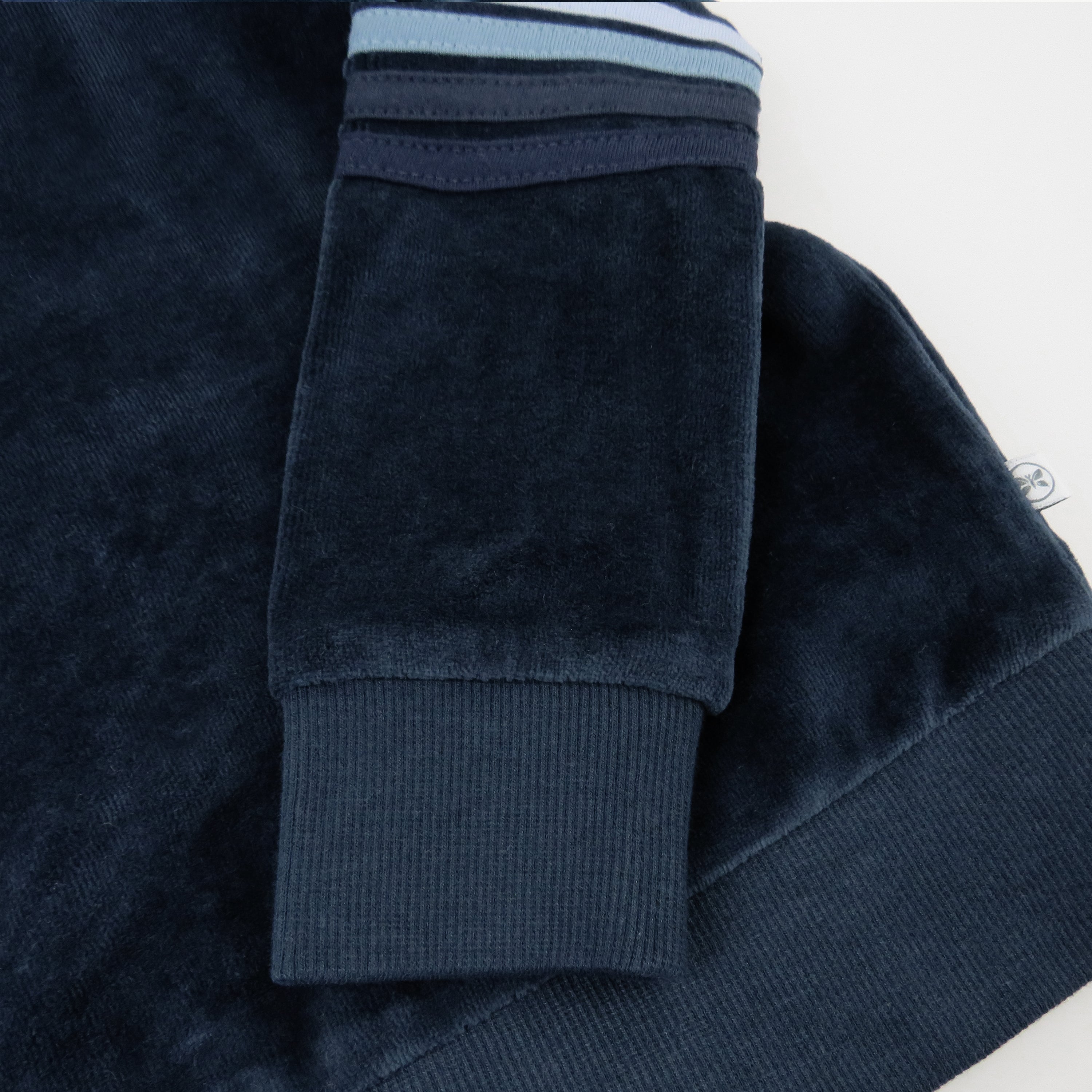 2 Piece Cozy Velour Pop Over Hoodie and Sweatpant Set