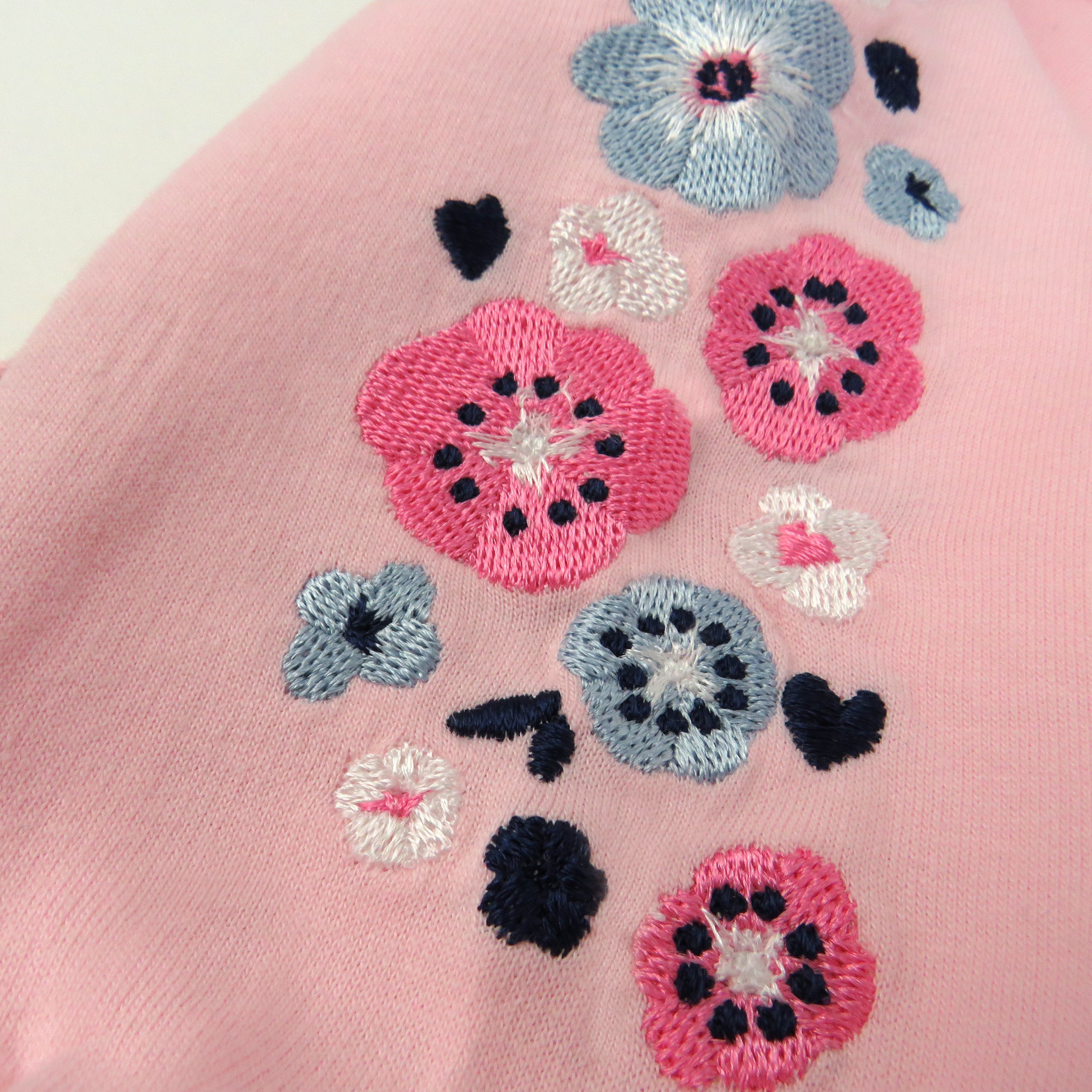 2-Piece Cozy Sweatsuit with Embroidered Sleeve