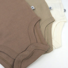 3-Pack Organic Cotton Short Sleeve Bodysuits