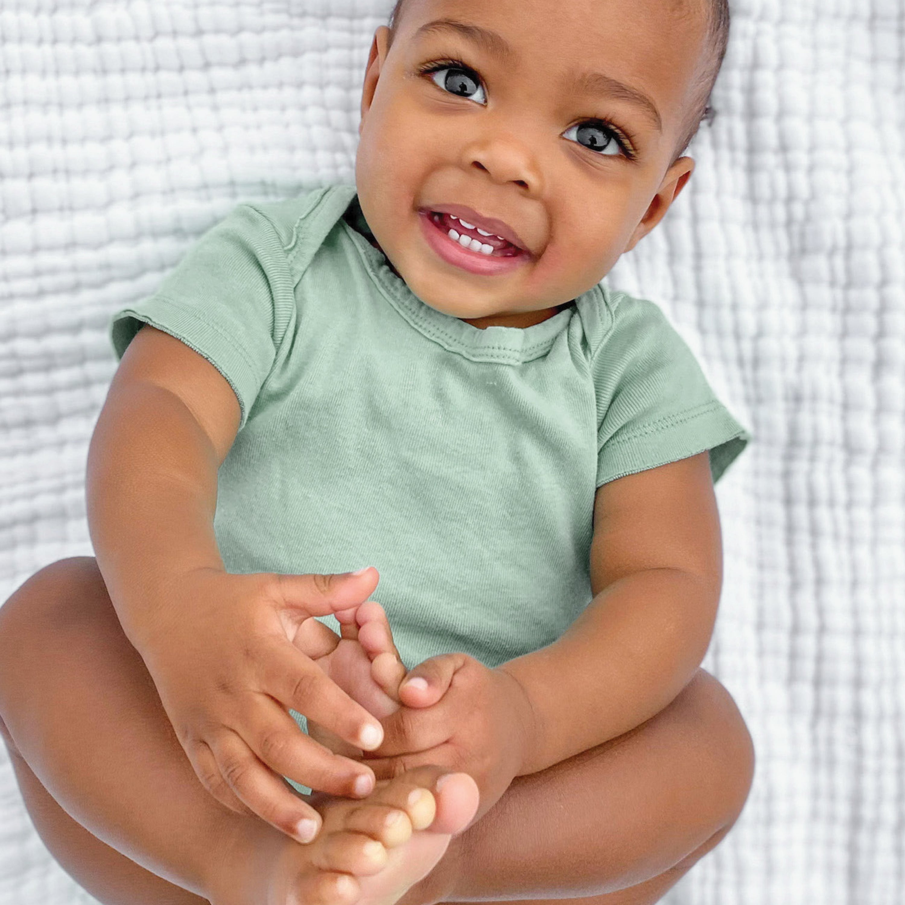 3-Pack Organic Cotton Short Sleeve Bodysuits