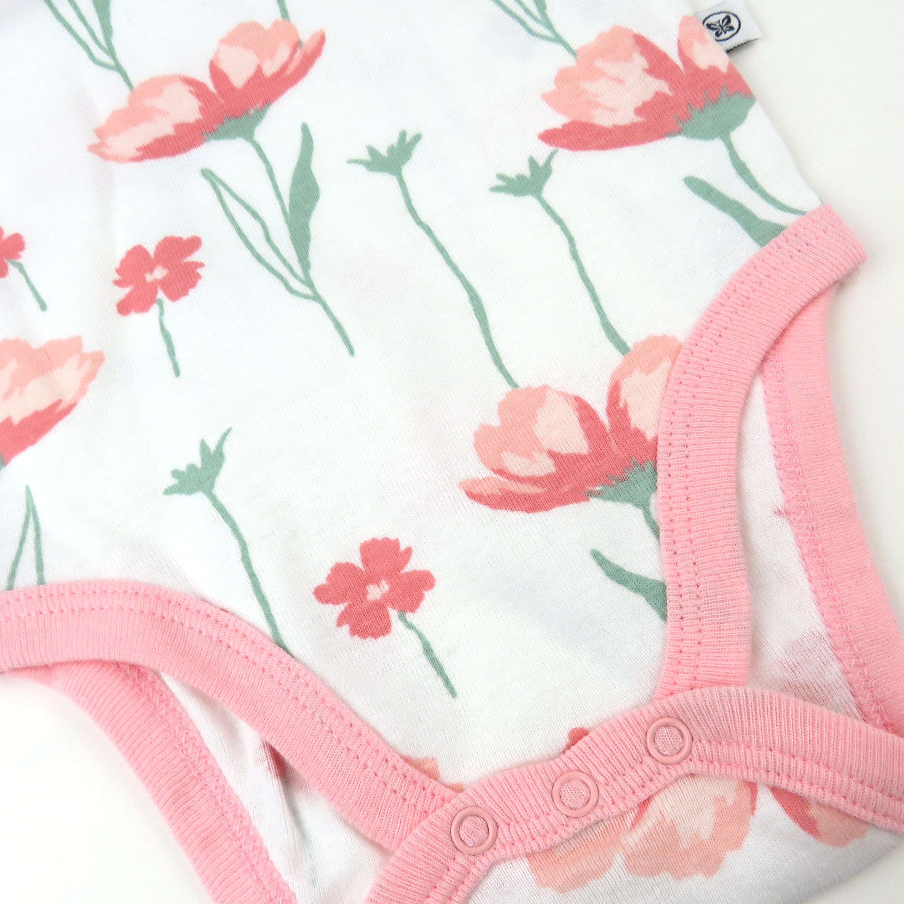 3-Pack Organic Cotton Short Sleeve Bodysuits