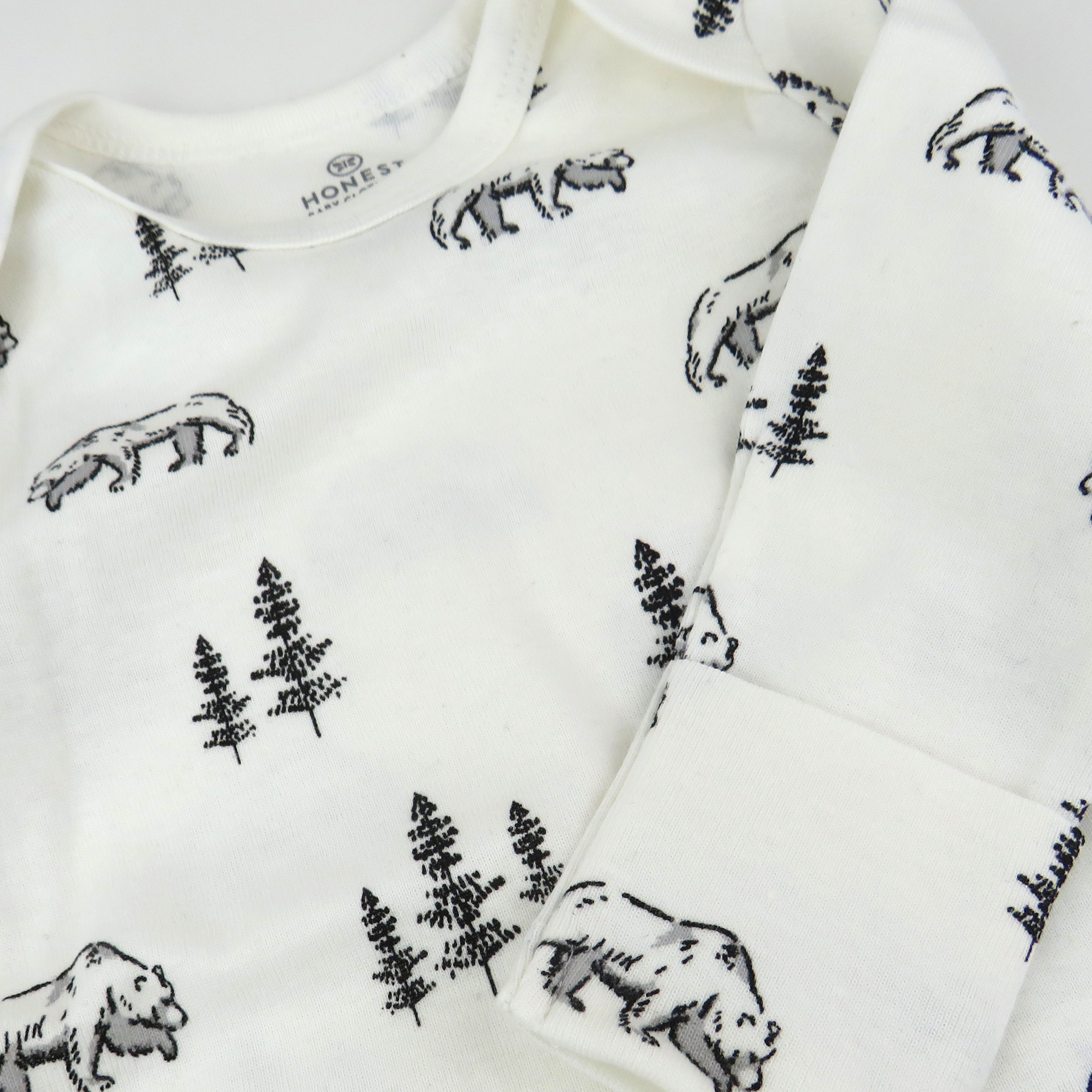 3-Pack Organic Cotton Long Sleeve Bodysuits