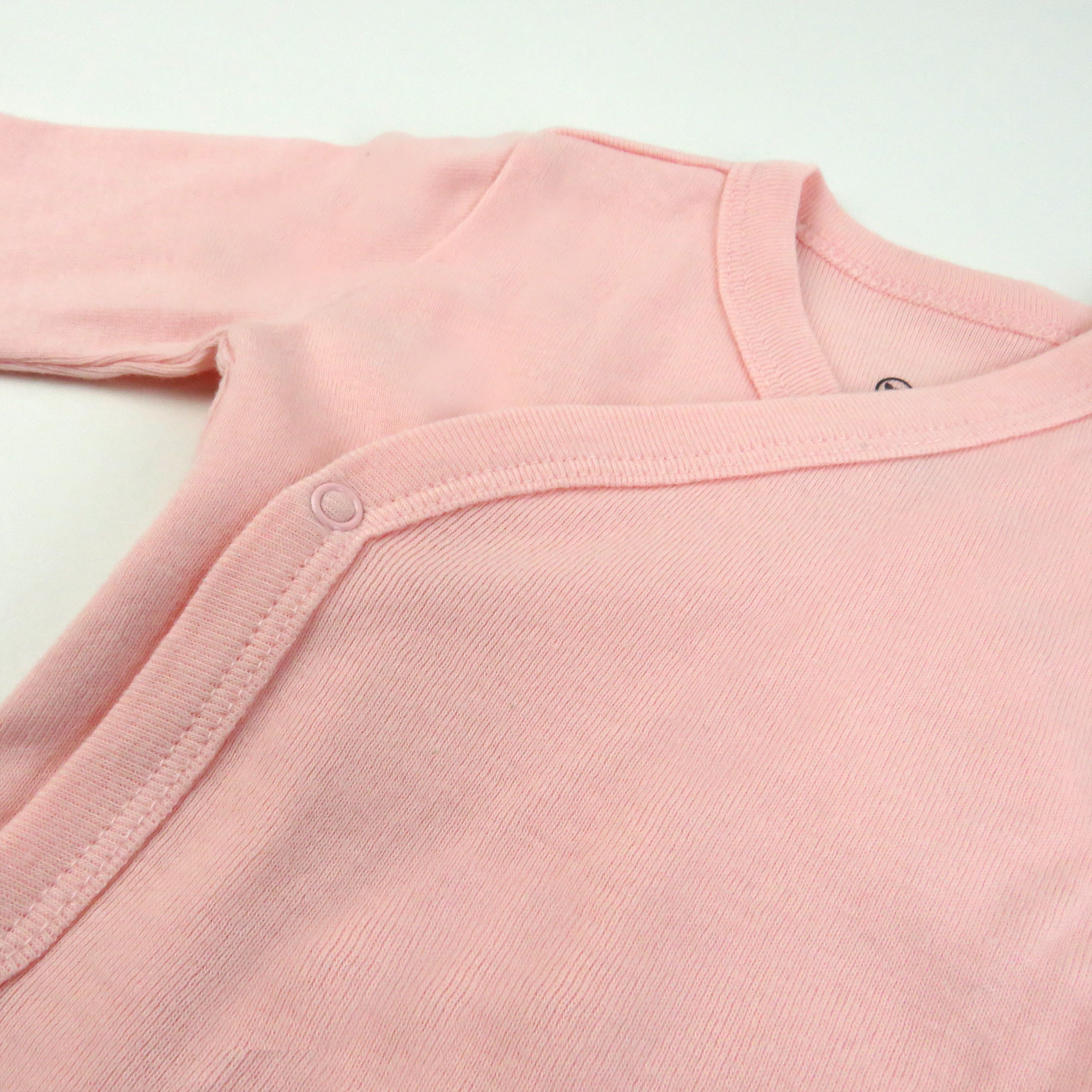 3-Pack Organic Cotton Long Sleeve Side-Snap Bodysuits