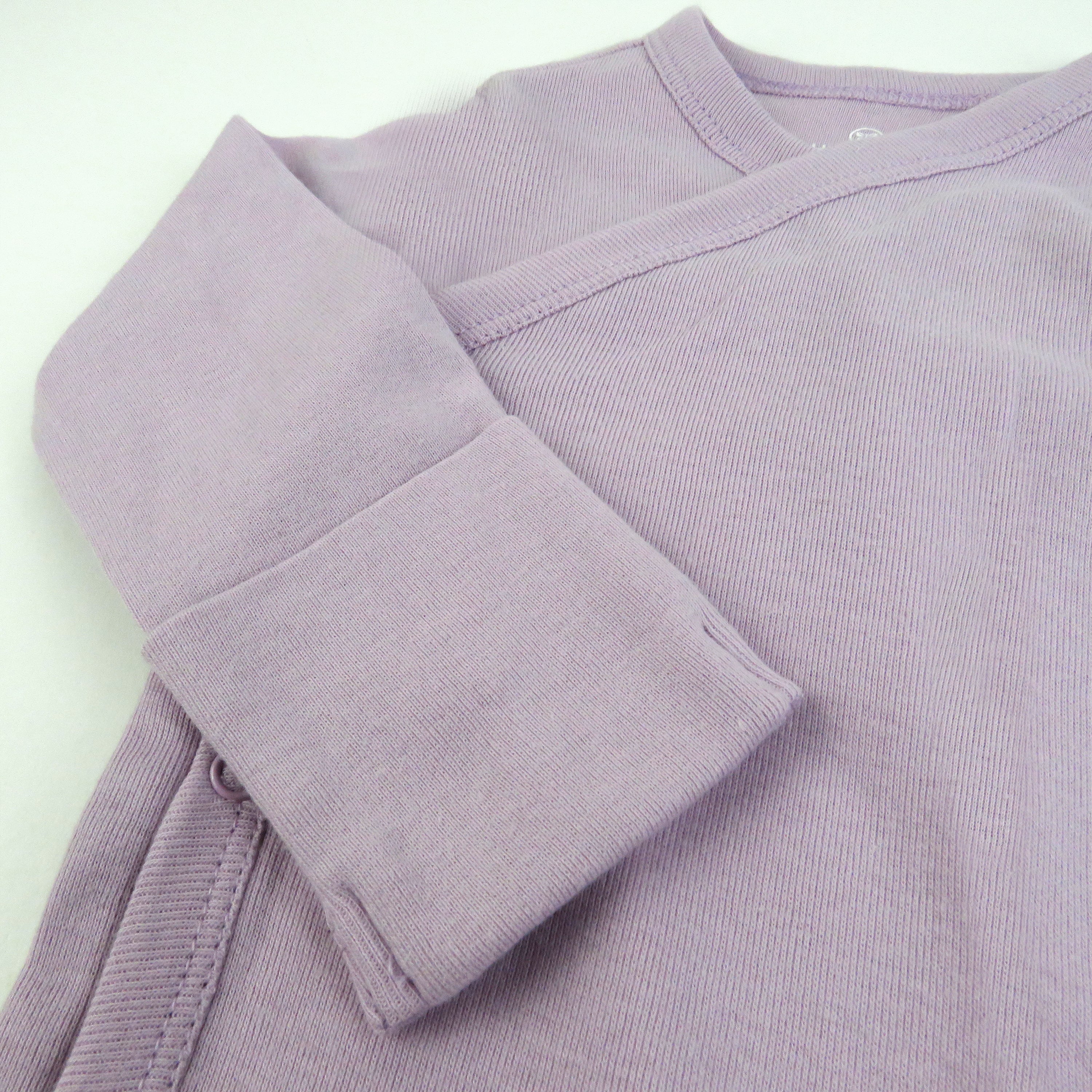 3-Pack Organic Cotton Long Sleeve Side-Snap Bodysuits