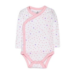 3-Pack Organic Cotton Long Sleeve Side-Snap Bodysuits