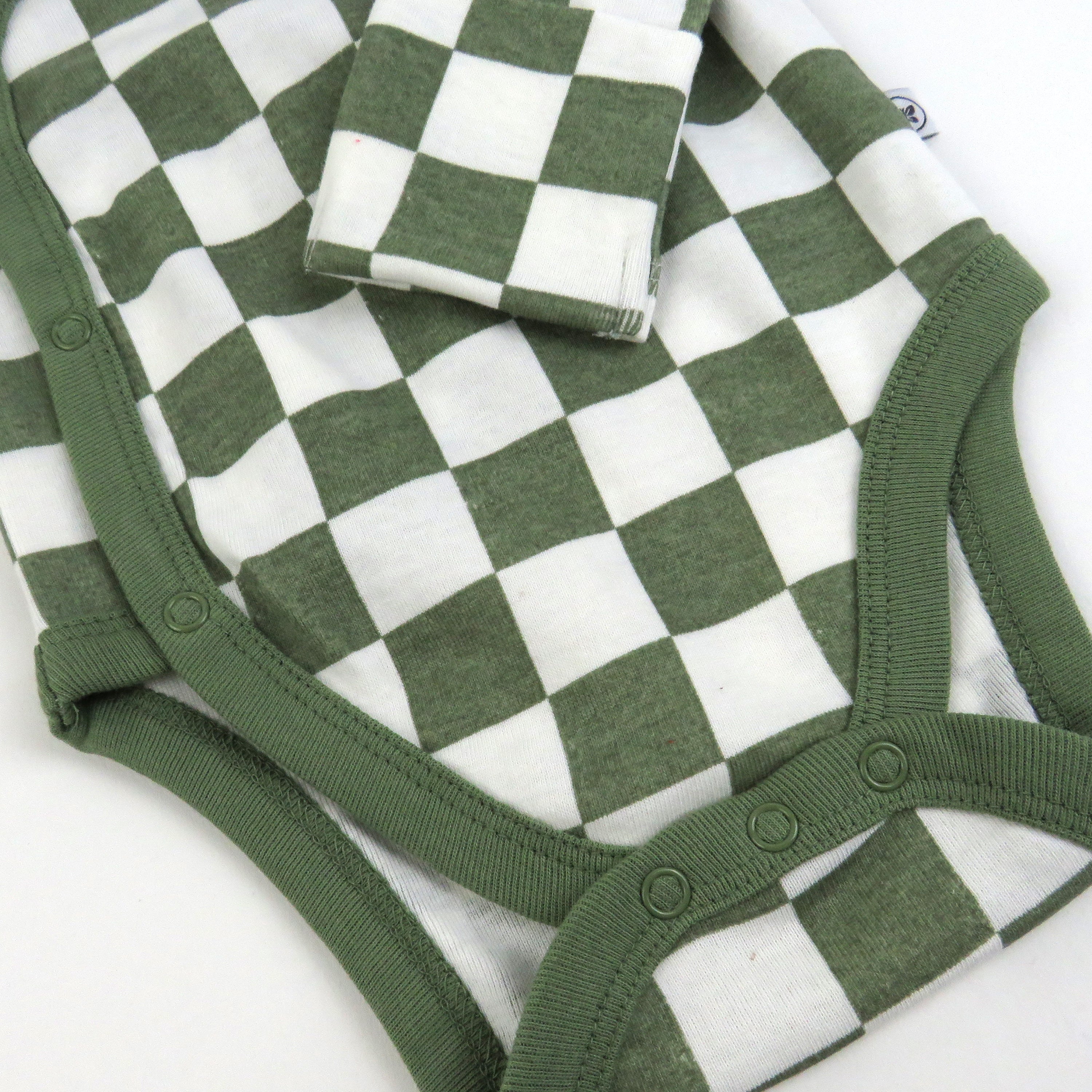 3-Pack Organic Cotton Long Sleeve Side-Snap Bodysuits