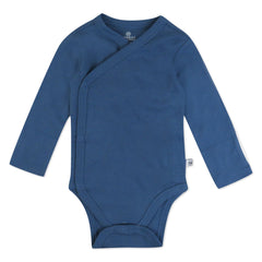 3-Pack Organic Cotton Long Sleeve Side-Snap Bodysuits