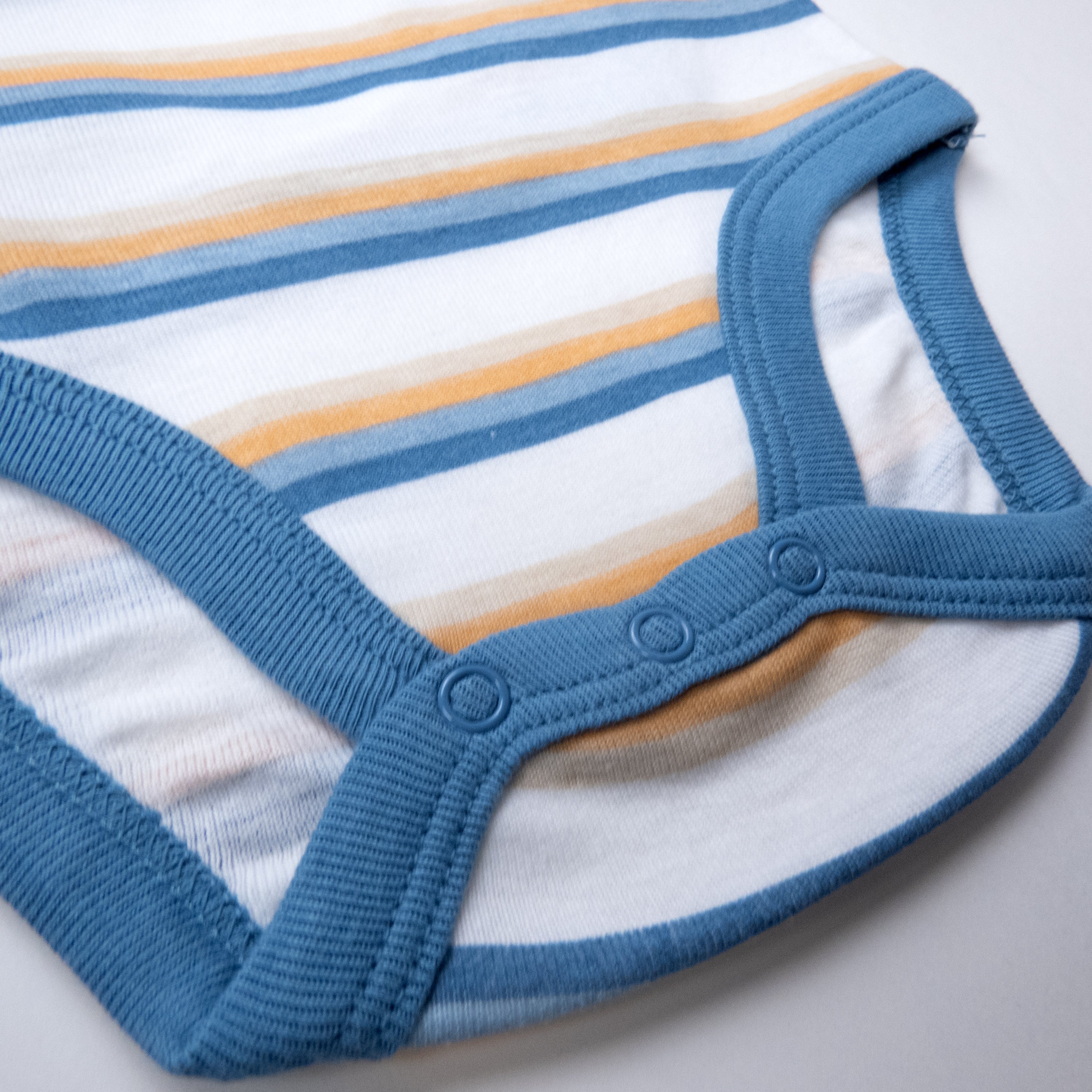 3-Pack Organic Cotton Long Sleeve Side-Snap Bodysuits