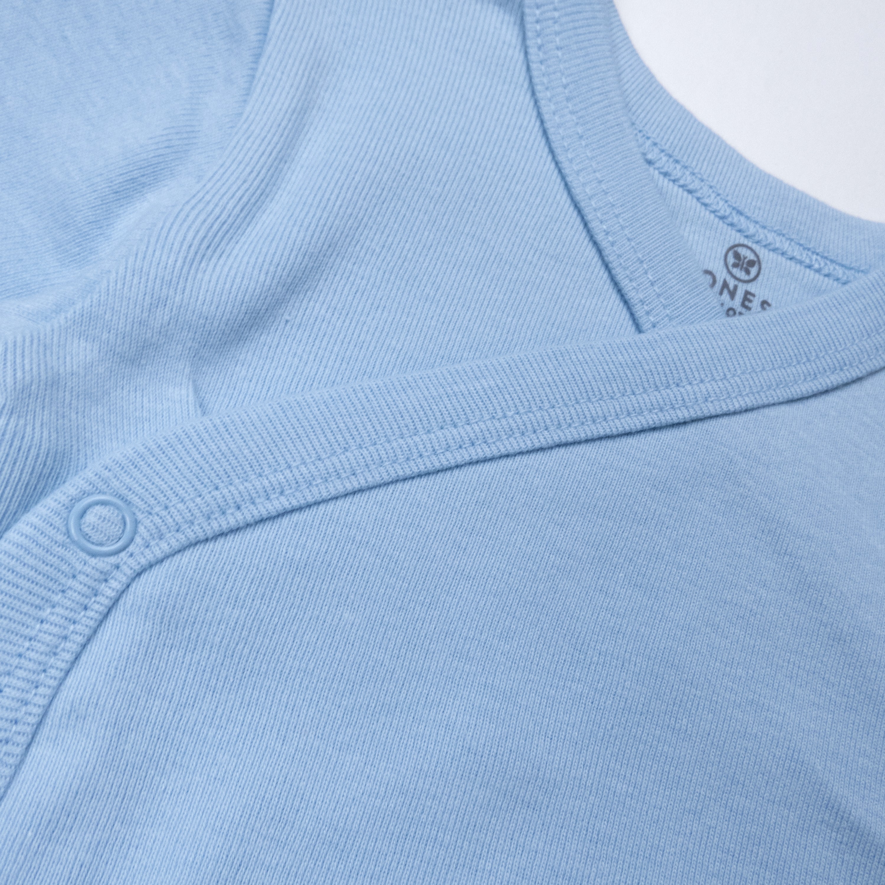 3-Pack Organic Cotton Long Sleeve Side-Snap Bodysuits