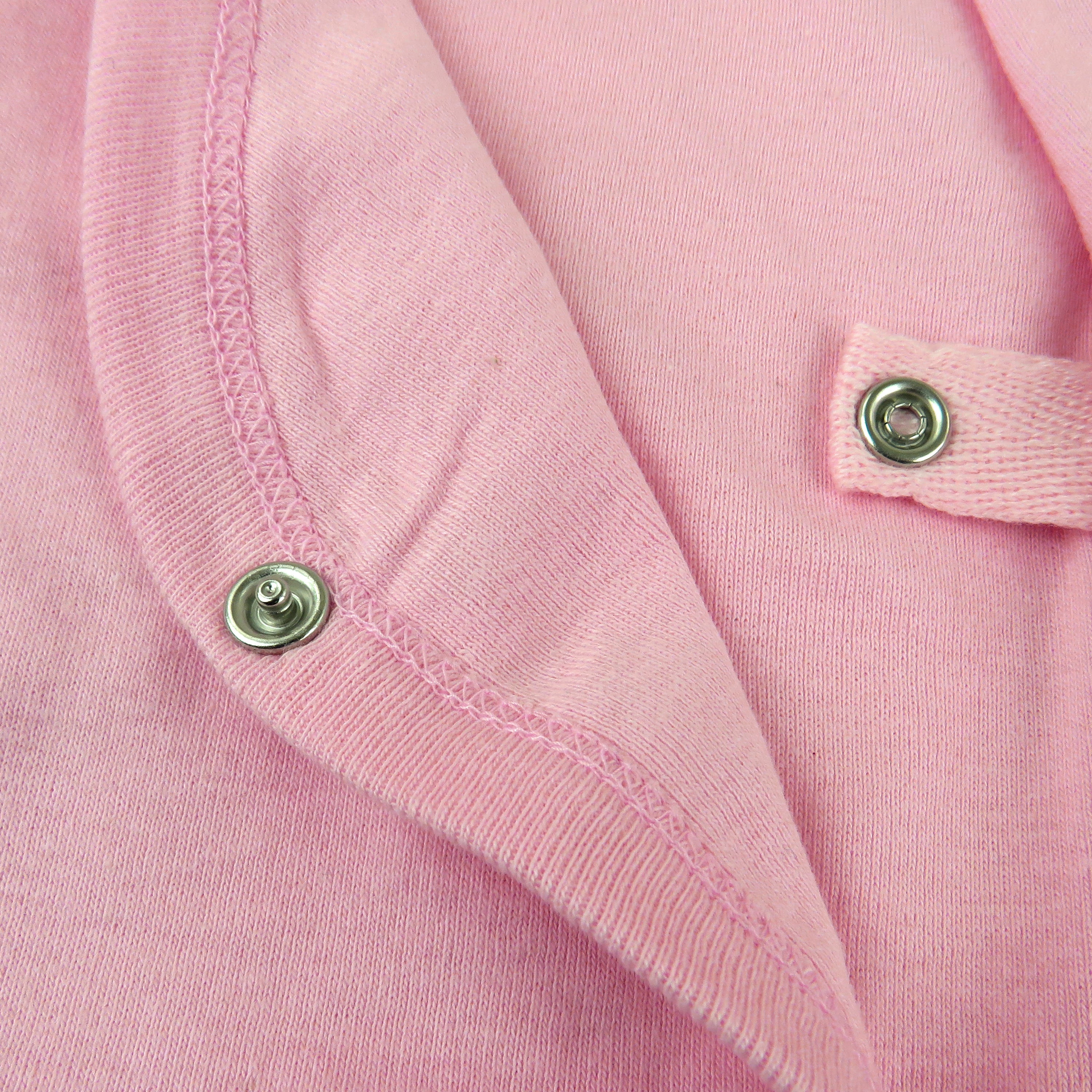 3-Pack Organic Cotton Long Sleeve Side-Snap Kimono Tops