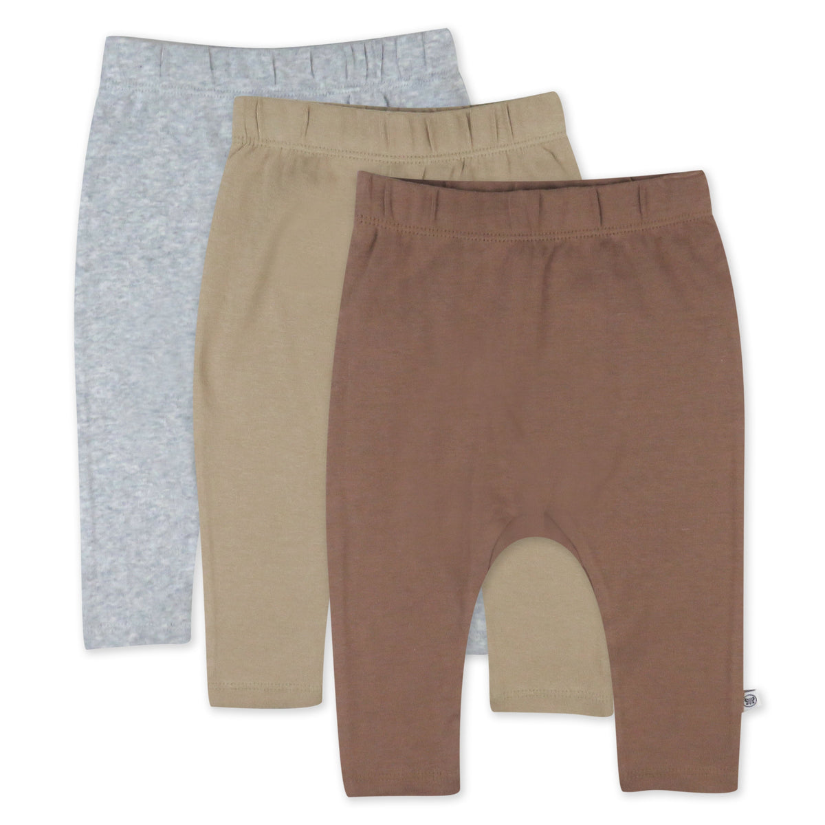 3-Pack Organic Cotton Harem Pants