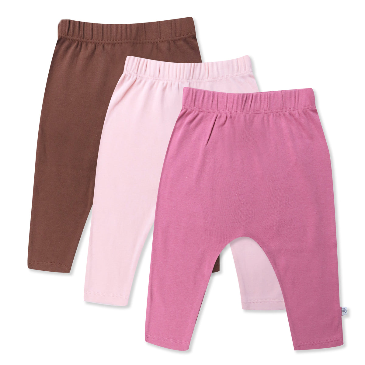 3-Pack Organic Cotton Harem Pants