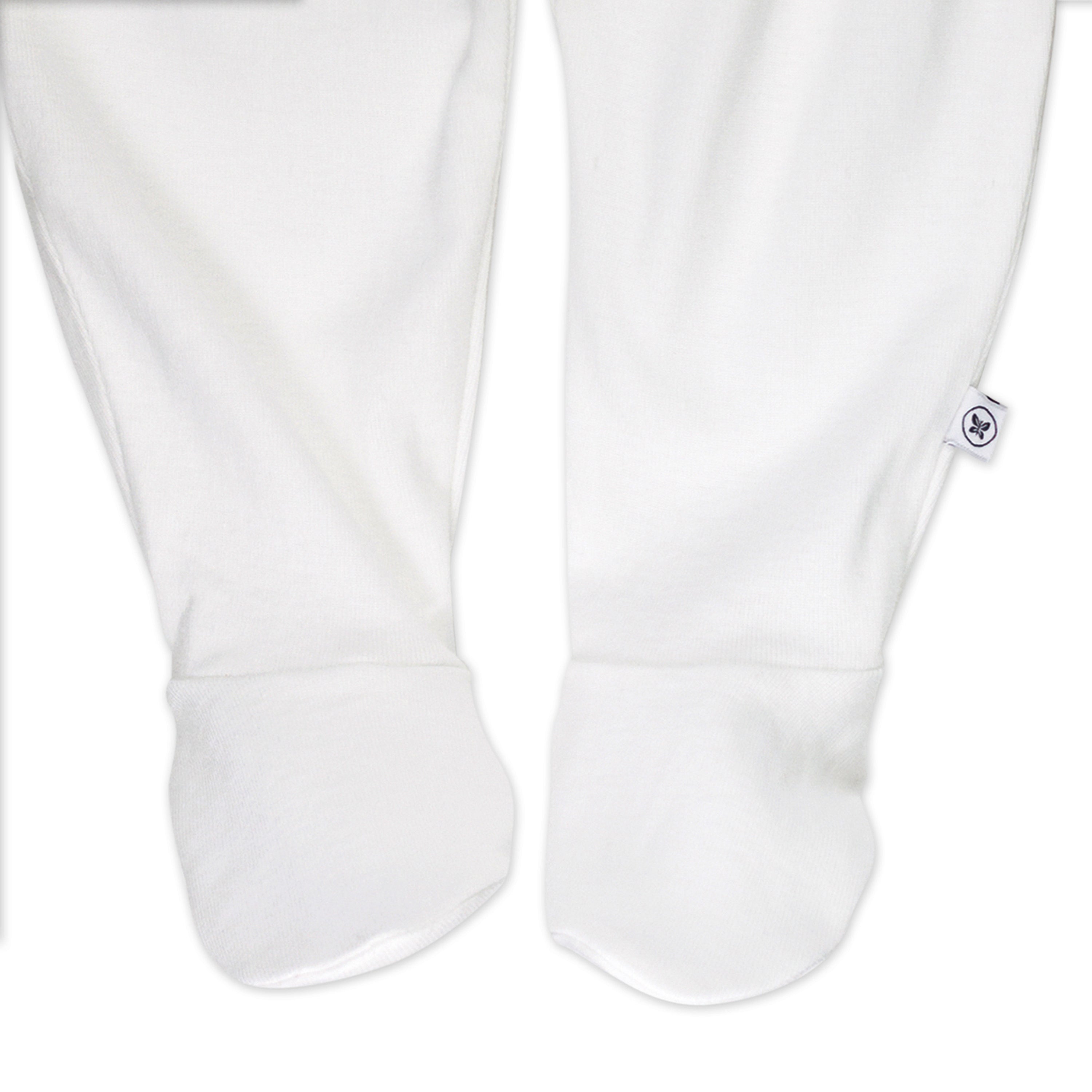 3-Pack Organic Cotton Footed Pants