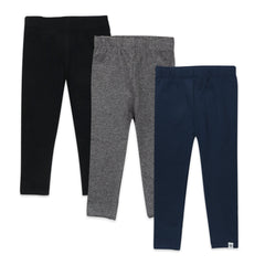 3-Pack Organic Cotton Legging Set