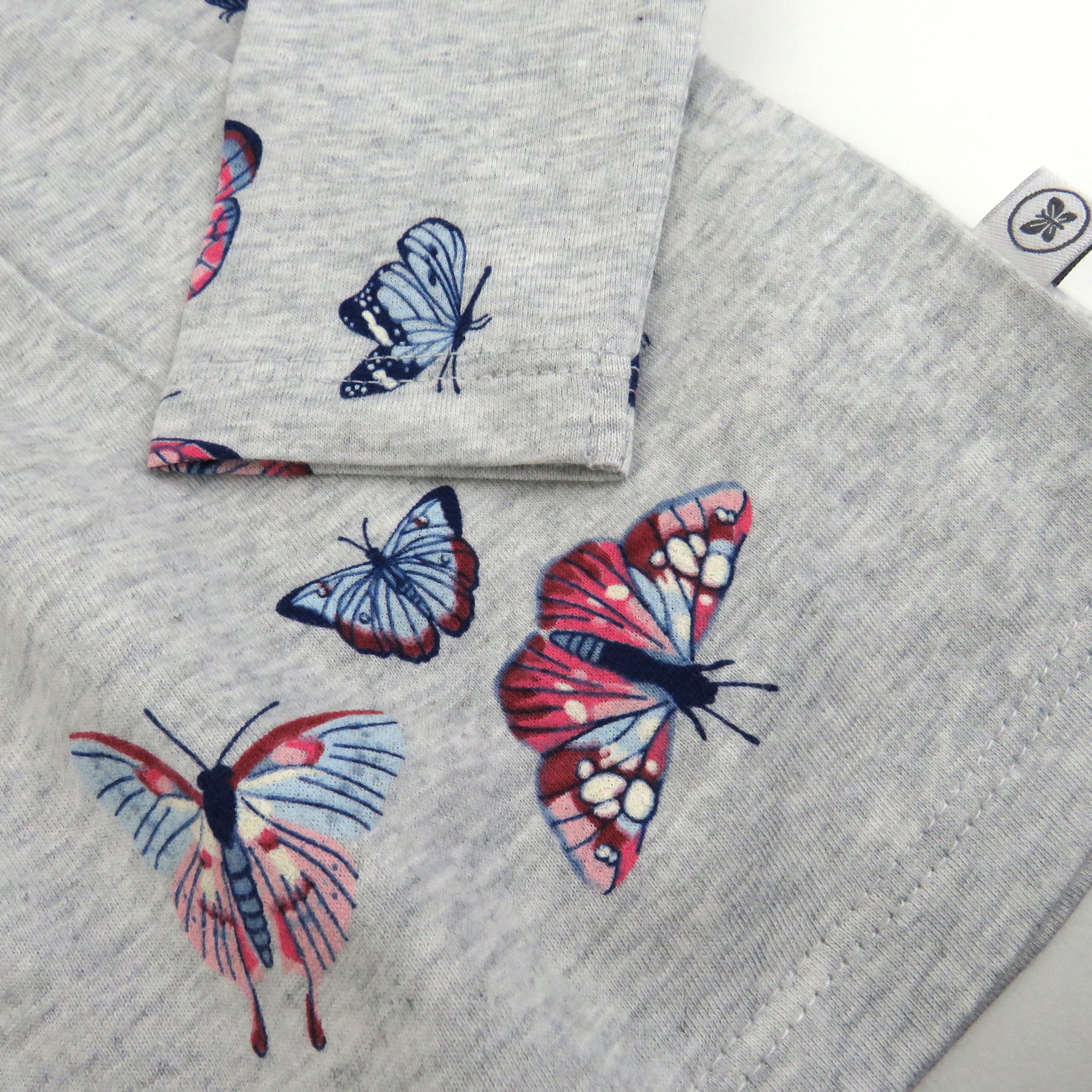 3-Pack Long Sleeve Babydoll Top with Gathered Yoke