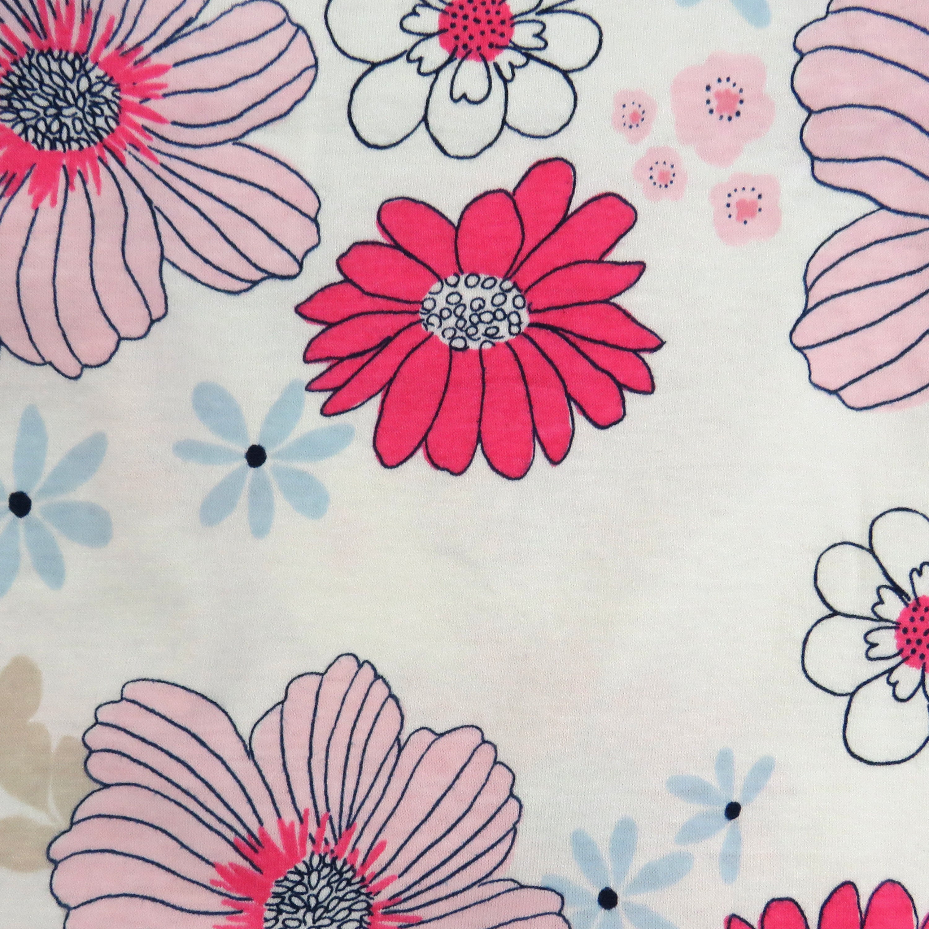 3-Pack Long Sleeve Babydoll Top with Gathered Yoke