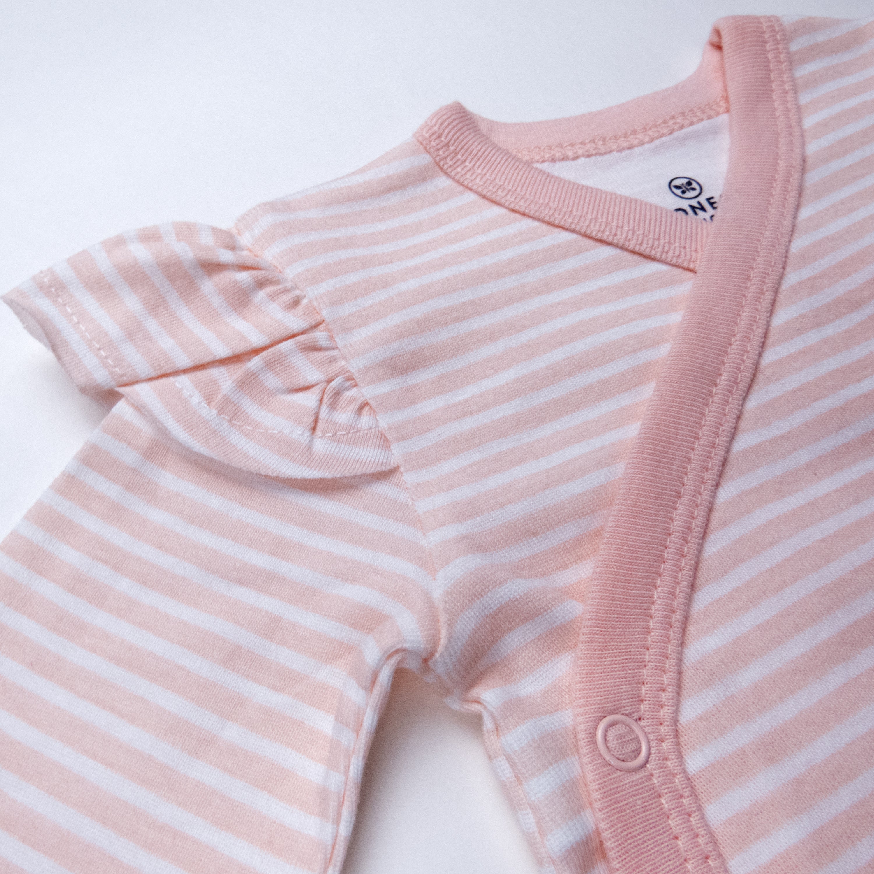 3-Pack Organic Cotton Long Sleeve Side-Snap Bodysuits