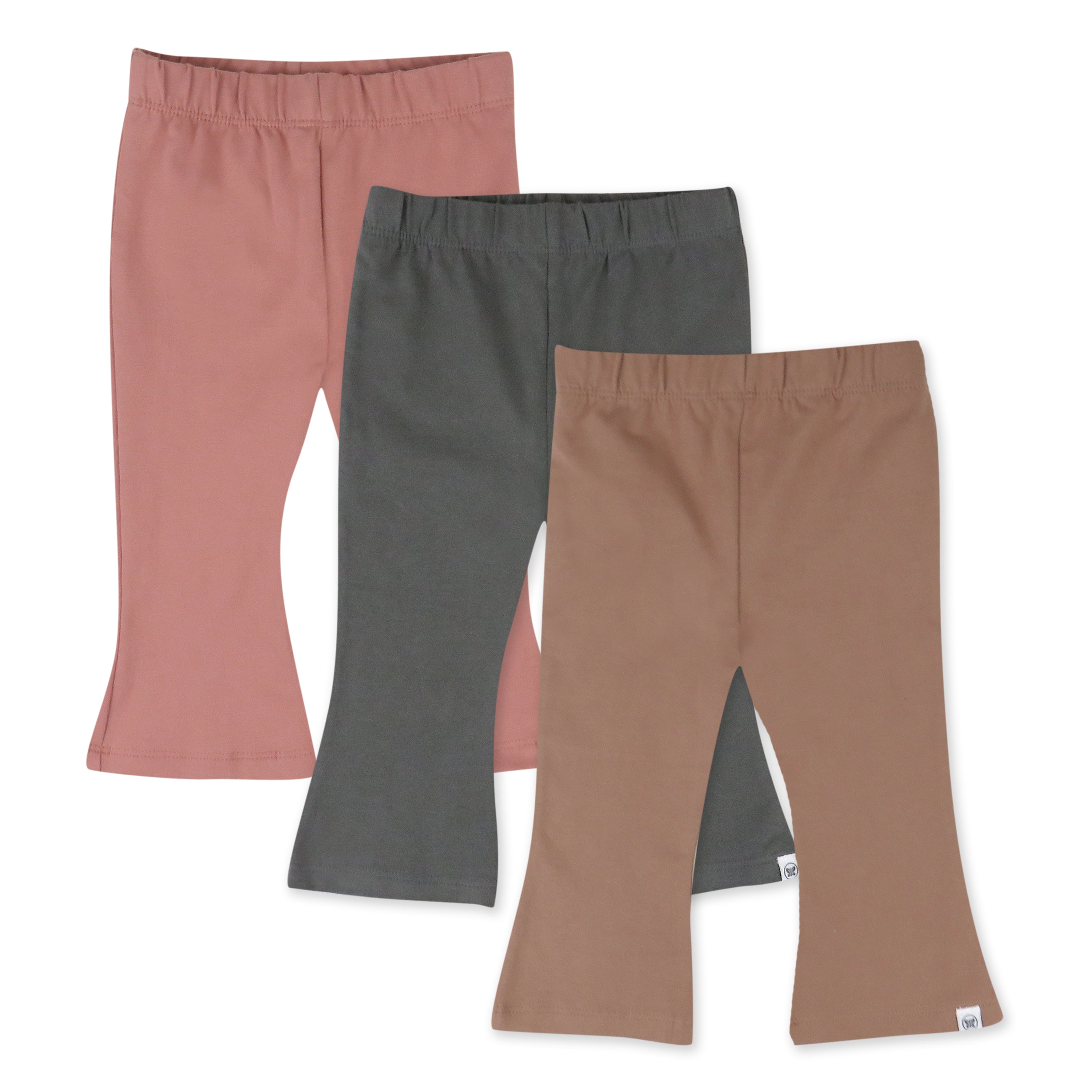 3-Pack Organic Cotton Legging Set