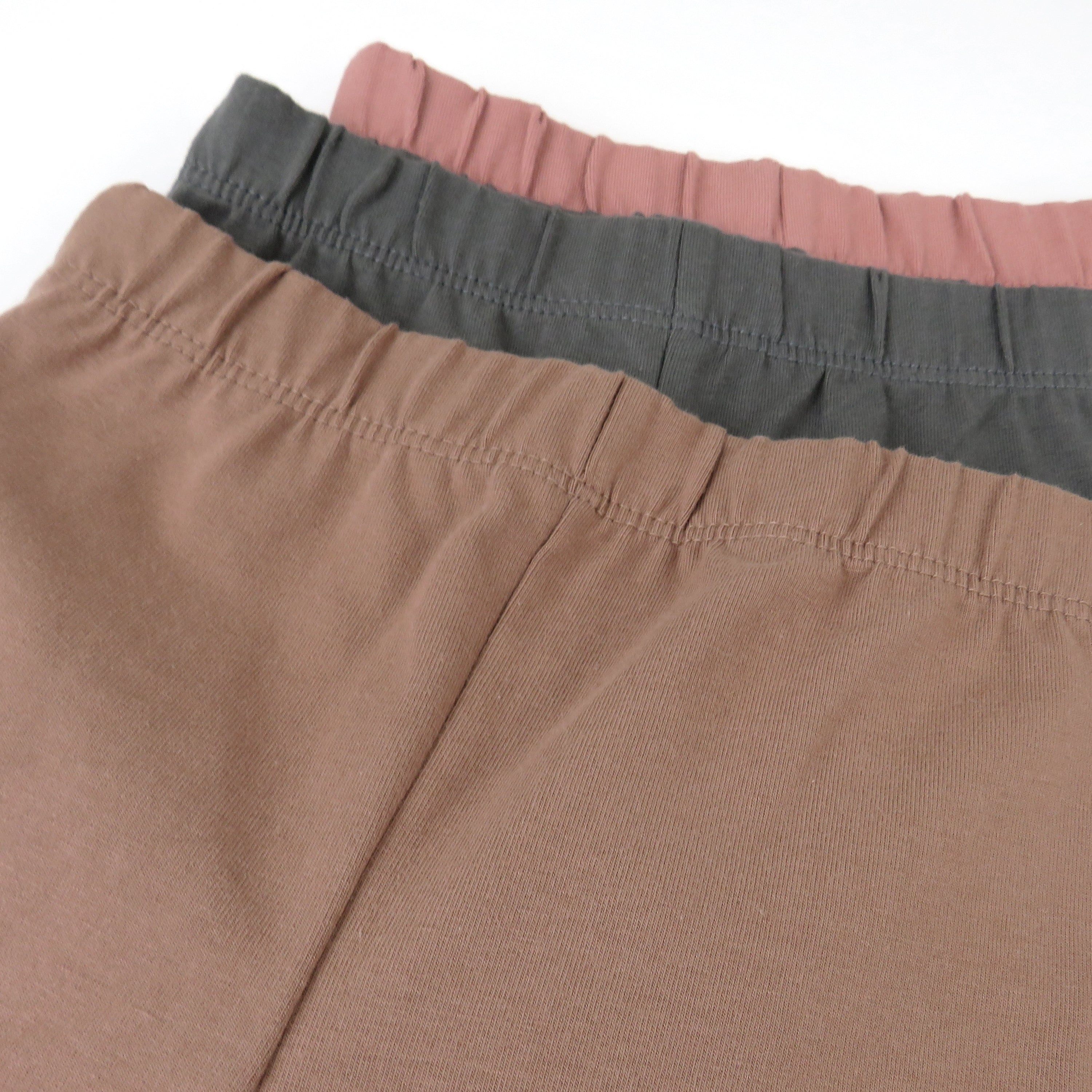 3-Pack Organic Cotton Legging Set