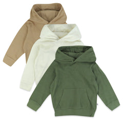 3-Pack Cotton Thermal Hoodie